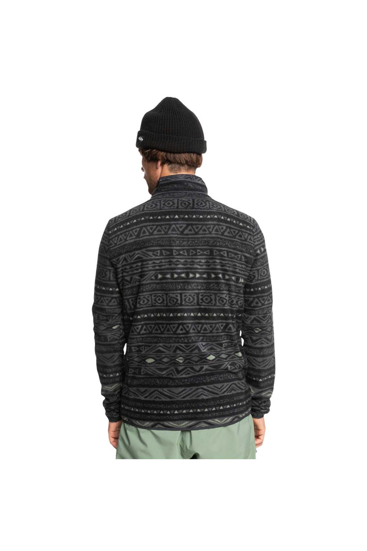 Çok Renkli Erkek Polar Sweatshırt EQYFT04979AKER HZ FLEECE — سبز EQYFT04979 QK.41142QK.41142S — تصویر 7 از 7