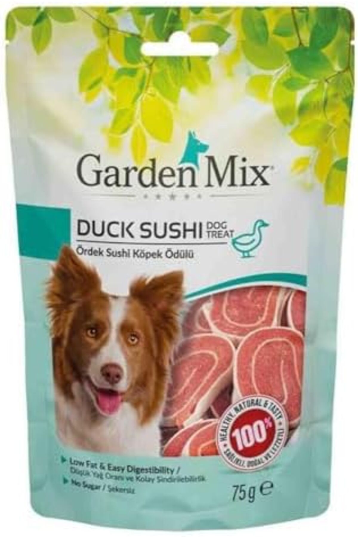 Orqinel Garden Mix Ördek Sushi Köpek Ödül Maması 75 gr