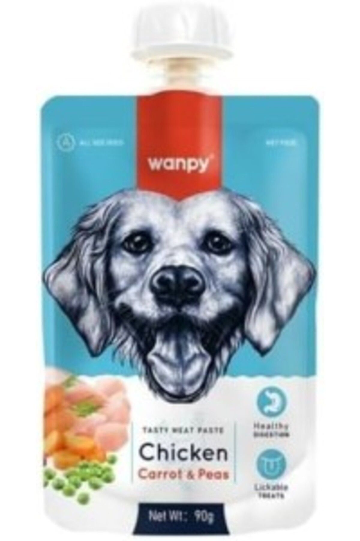 Orqinel Wanpy Taze Tavuklu&Havuçlu Köpek Et Ezmesi 90 gr