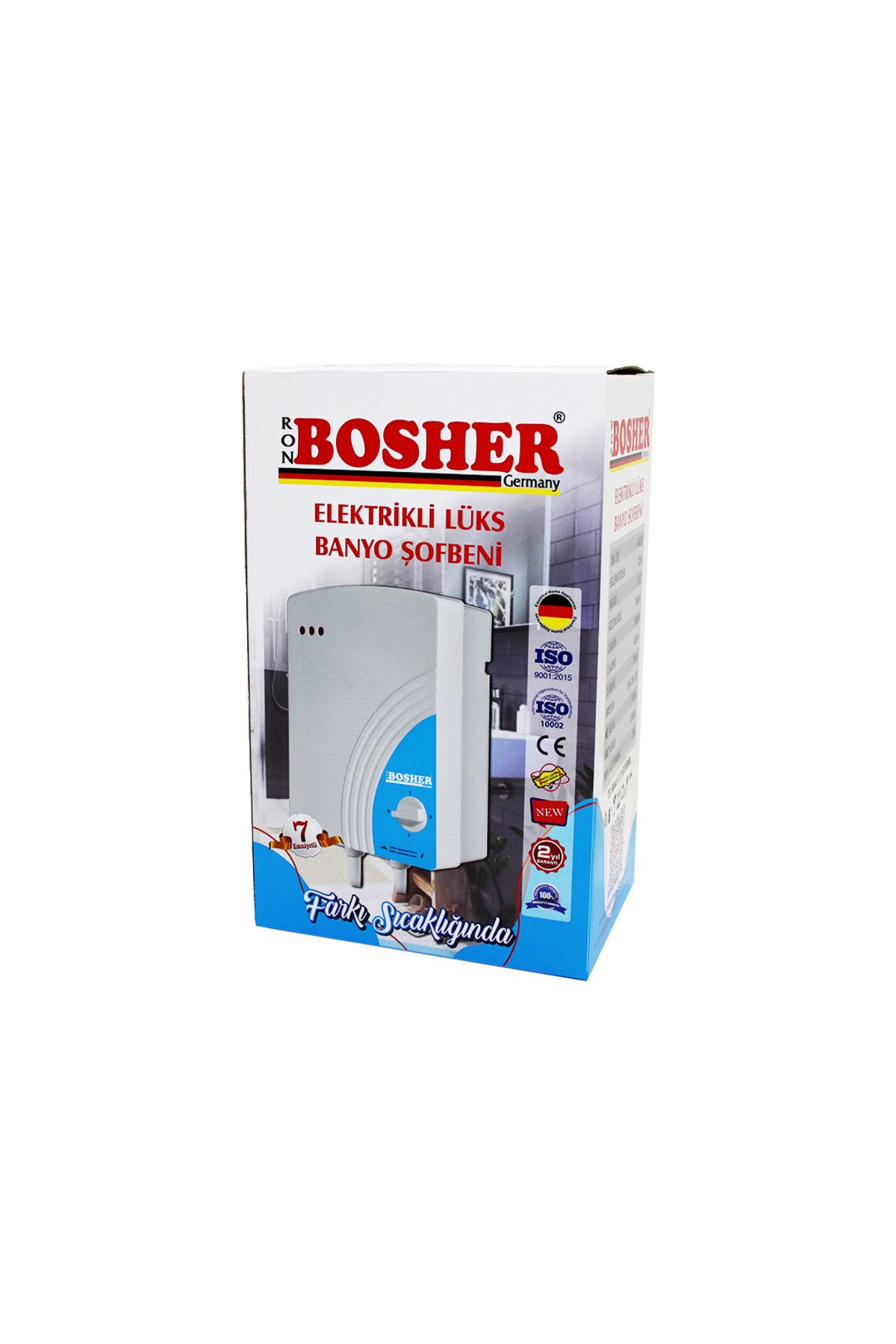 BYR Byrdrp Bosher Elektriklibanyo Şofbeni 7500W (4172) Byrnew