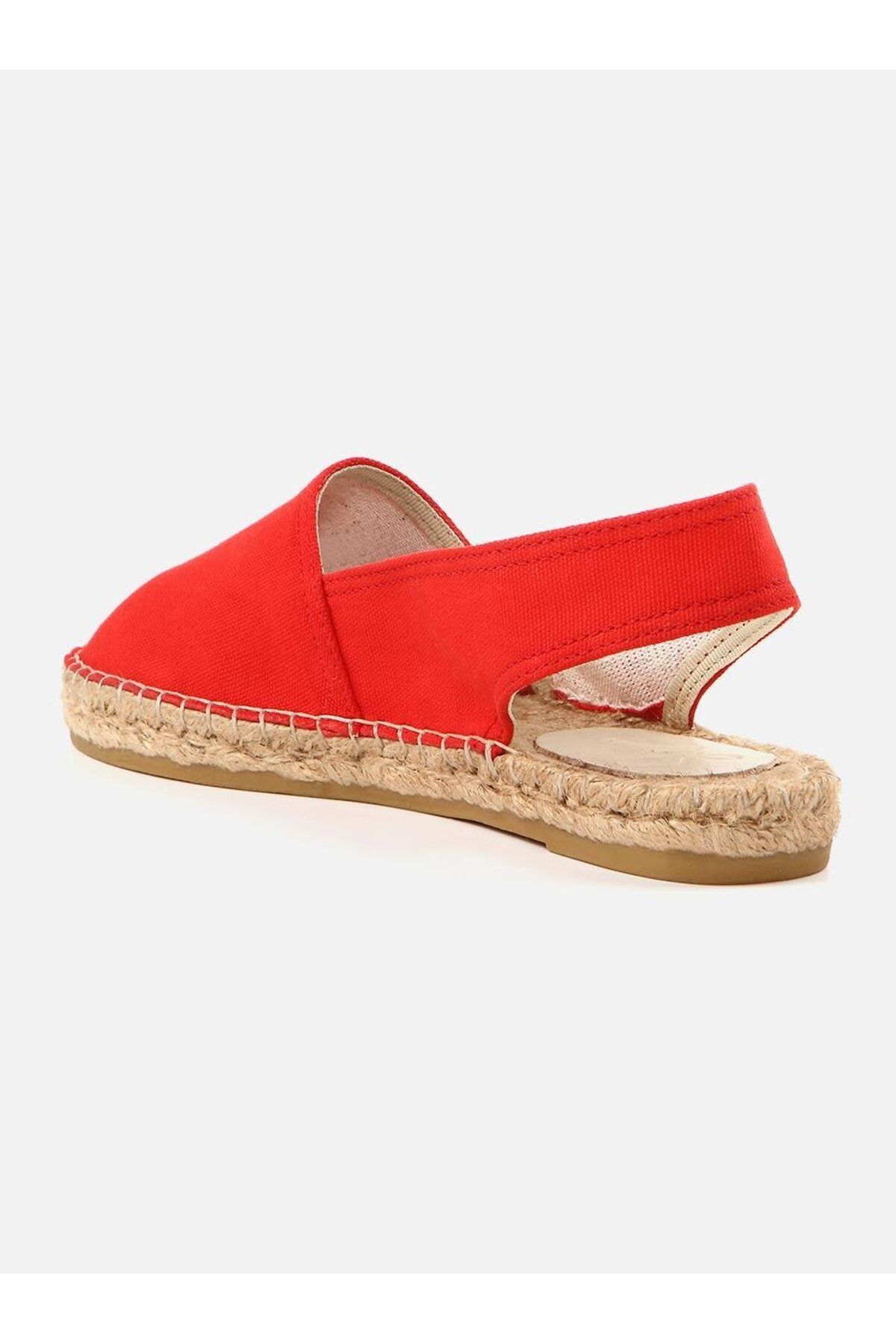 صندل قرمز زنانه های اورجینال Su Espadril