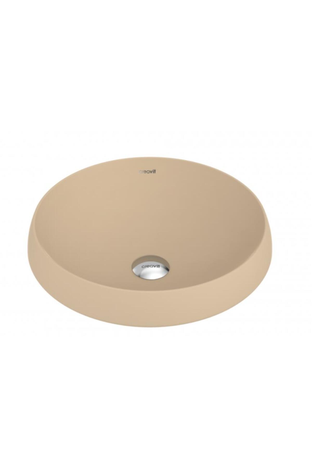 Creavit Deep Tezgah Üzeri Lavabo Cappicino Ø45 cm DE045 - Fiyatı