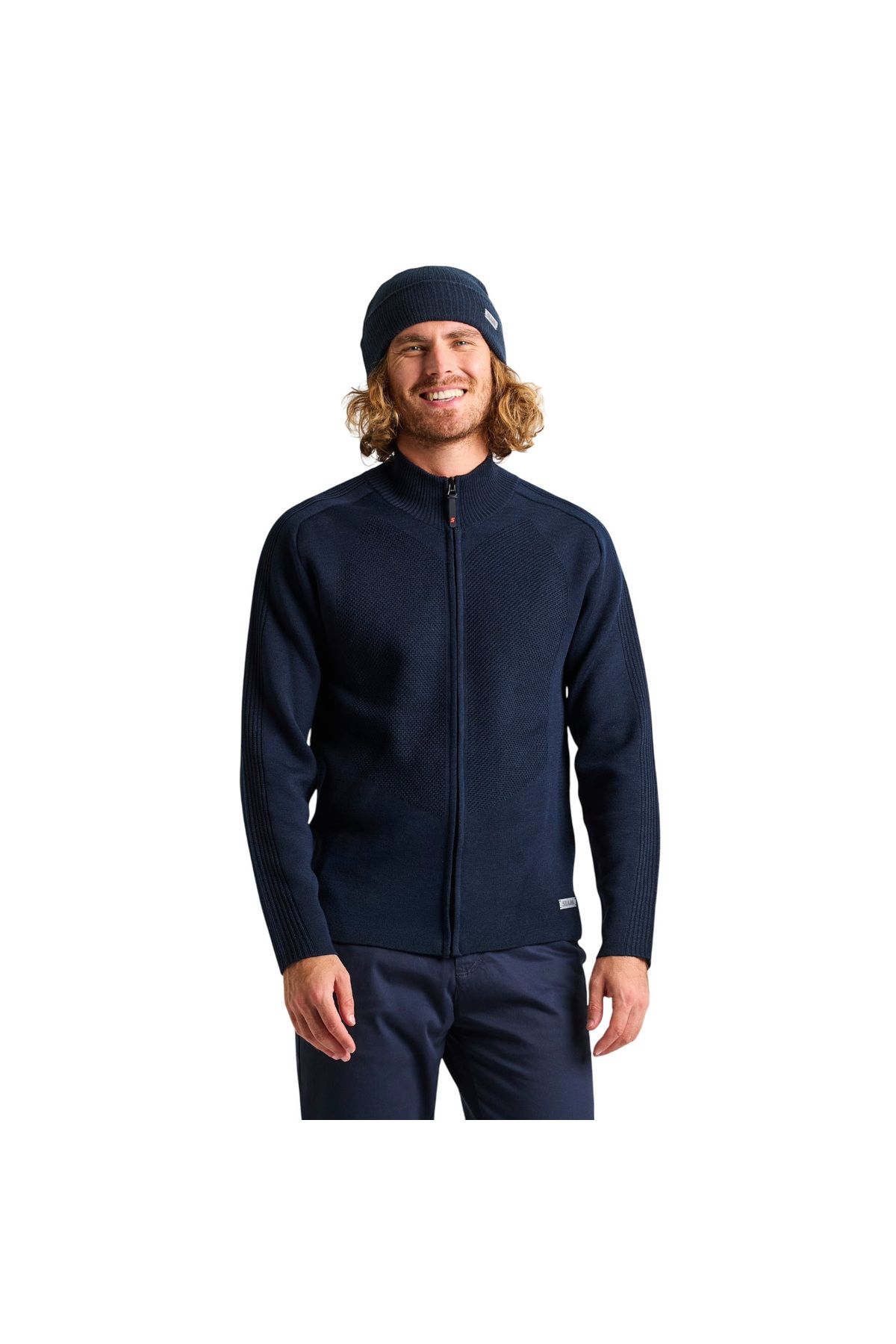 ژاکت کش باف پشمی TECHKNIT Slam