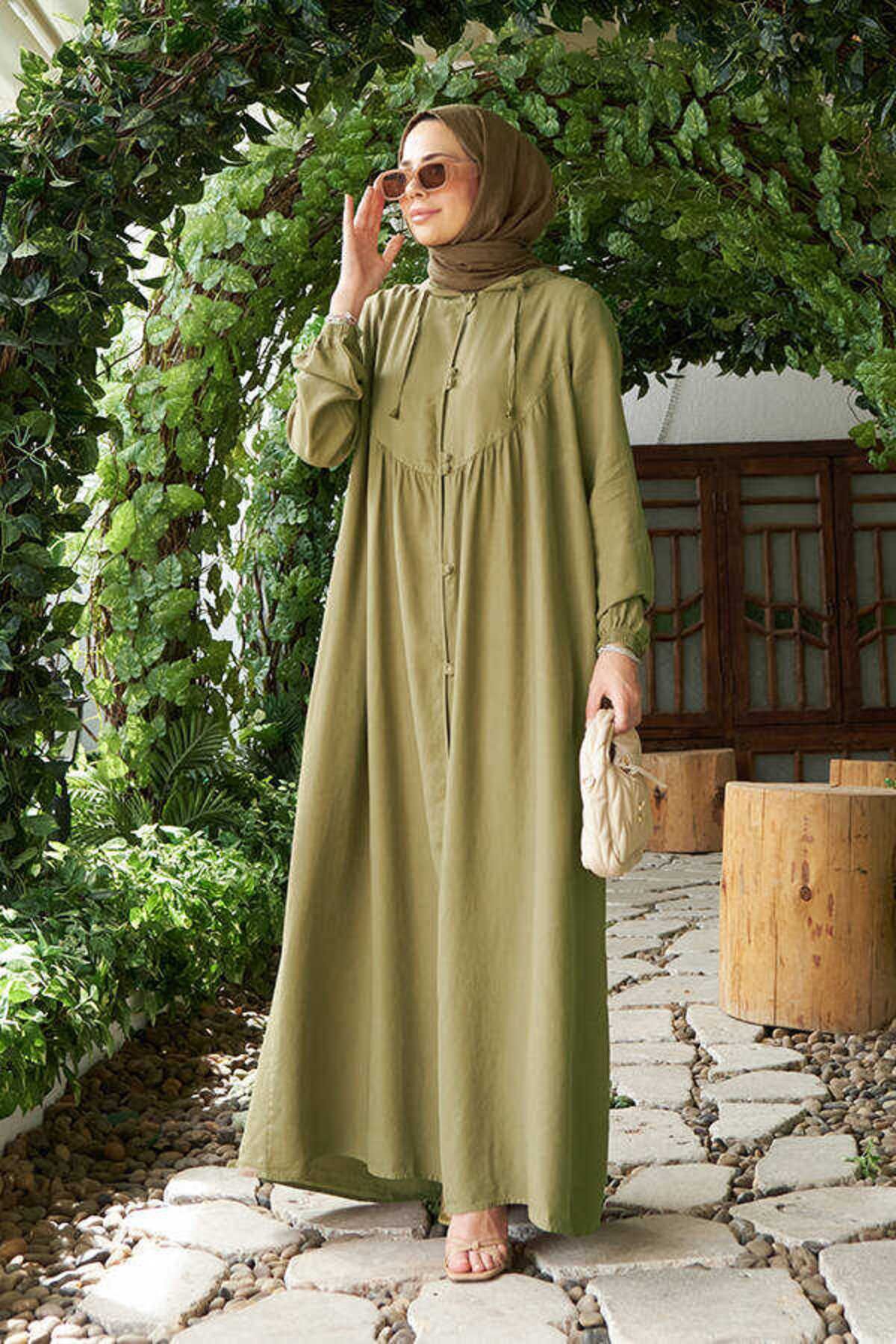 Neways-6635-Piece Khaki Denim Ferace - Cu nasturi Brit 2