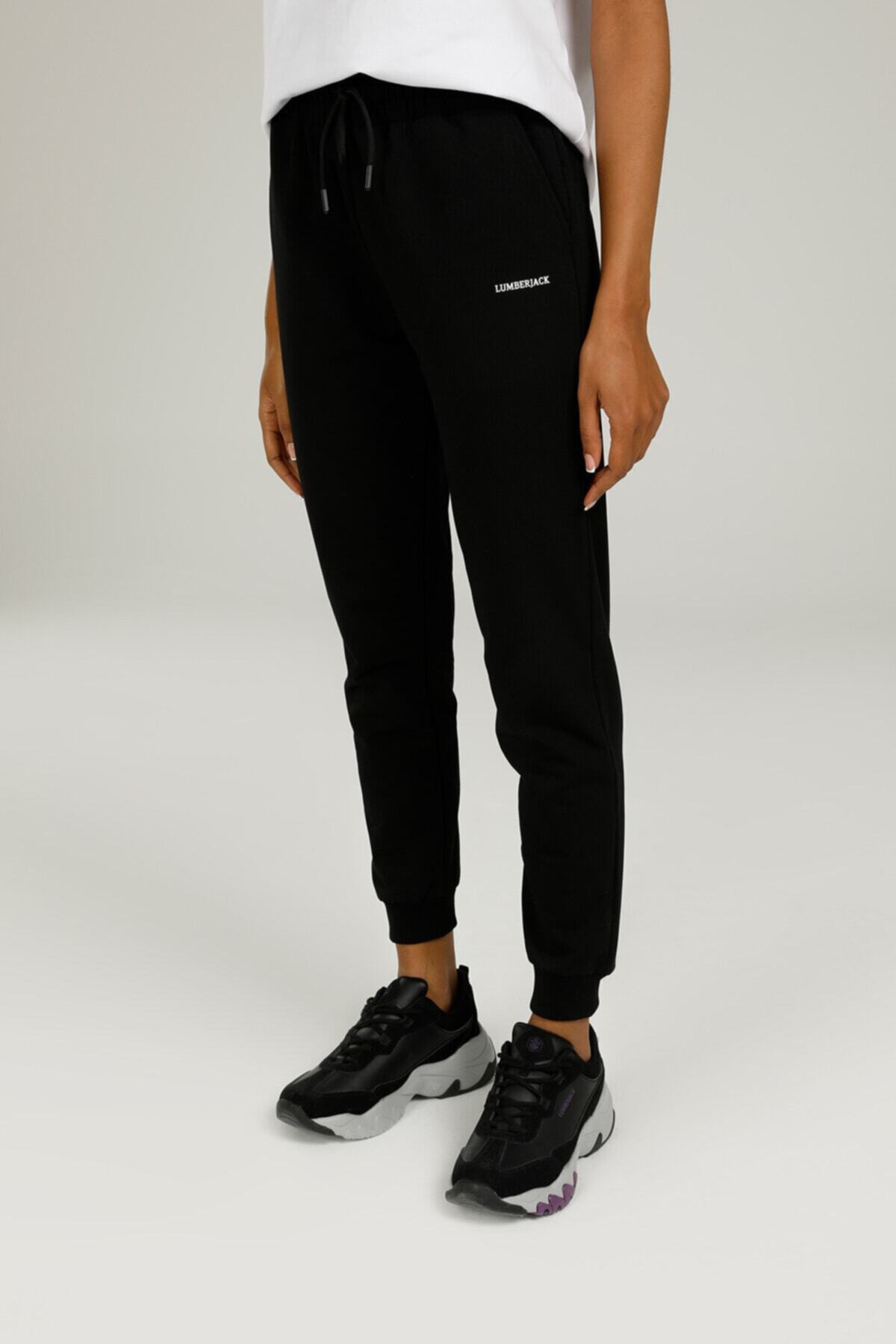 lumberjack Kadın Eşofman Alt Jogger 2fx Ct133 Siyah/black 22s17ct133 Esofman-takimi