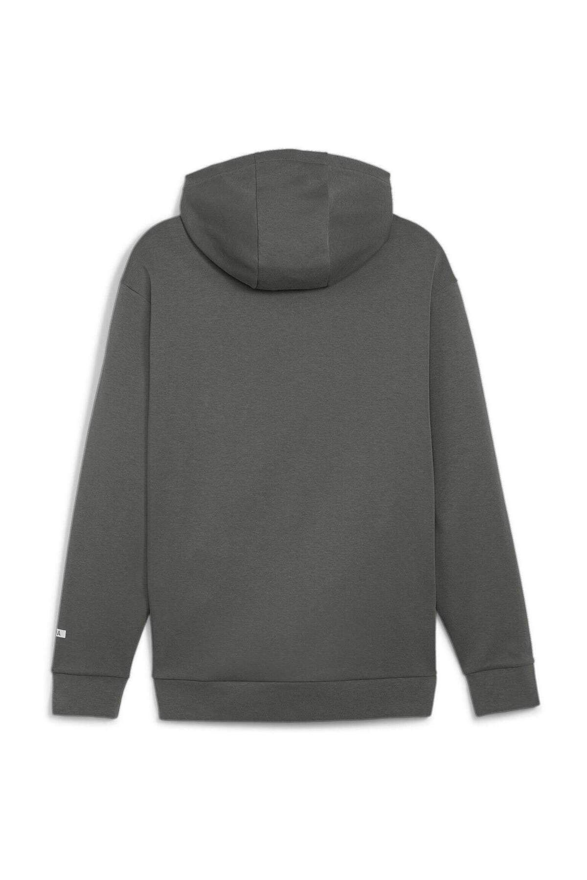 Puma-Kapucňa Puma Radcal Half-zips Dk, Grey, Men 2