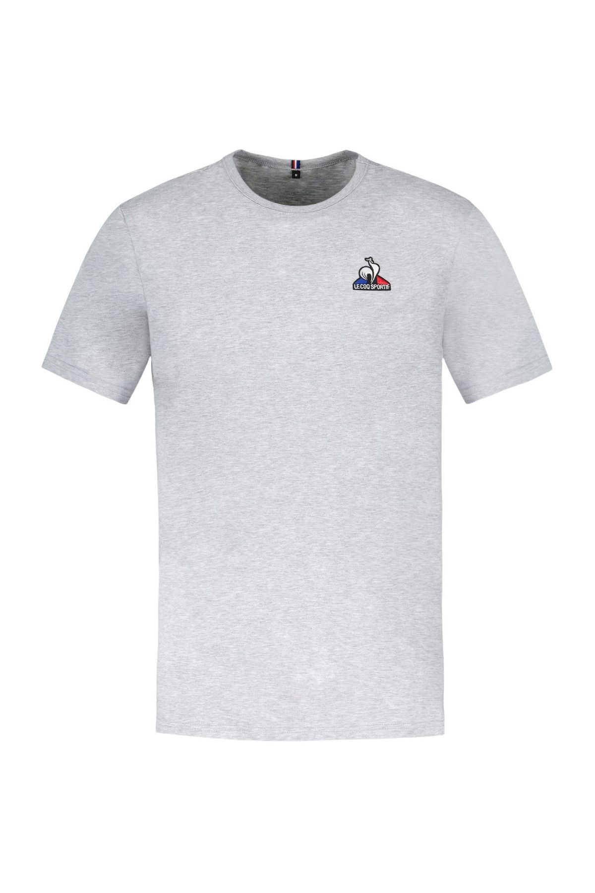 Le Coq Sportif-Tričko Le Coq Sportif Ess Tee Ss No4 M Gris Chine Clair, Šedá, Pánské 1