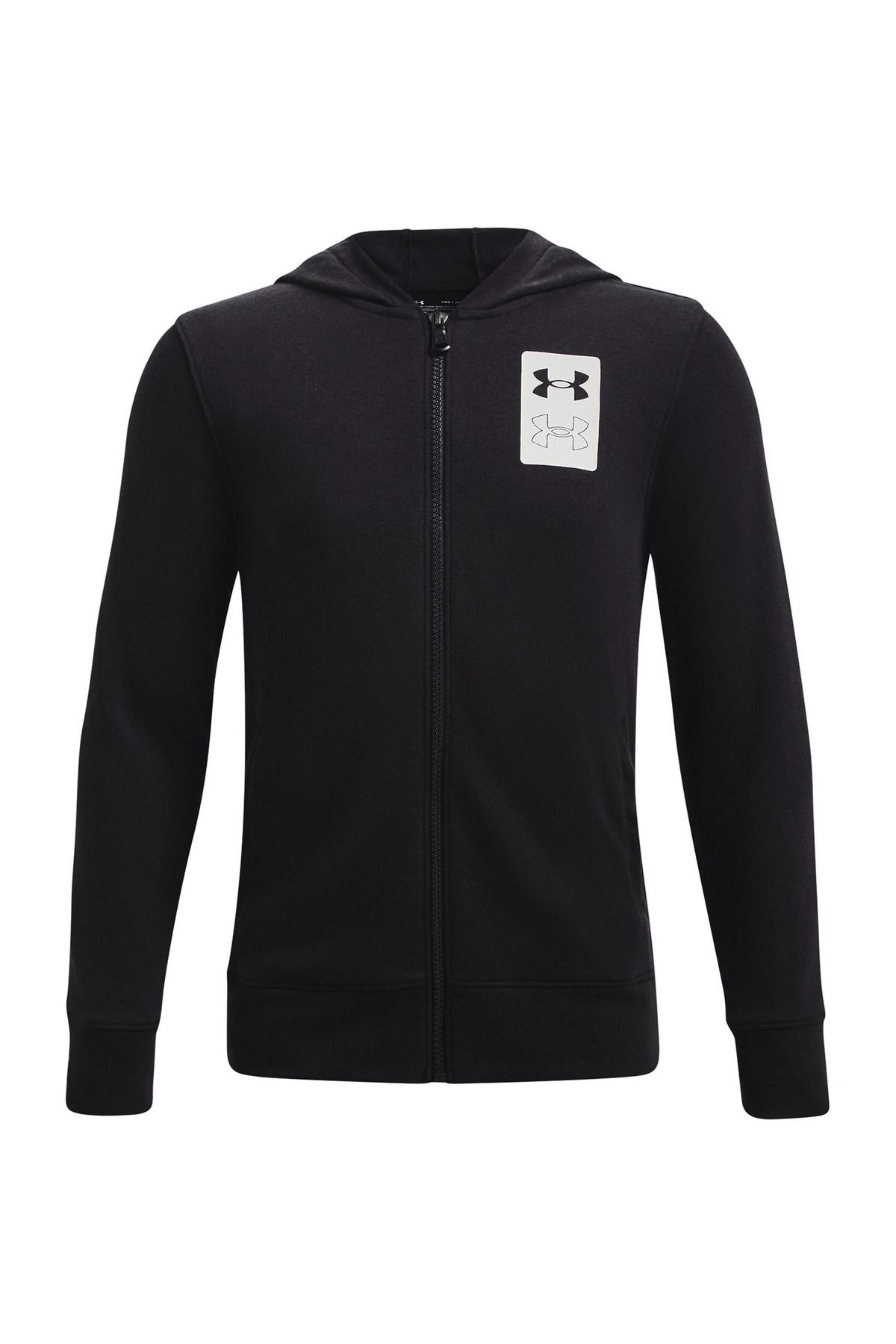 Under Armour-Hood Under Armour Rival Terry, Μαύρο, Παιδικά 1