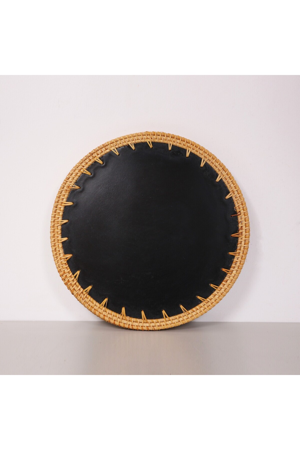 Renesse Home-Dowa Handmade Pearlescent Rattan Tray 5