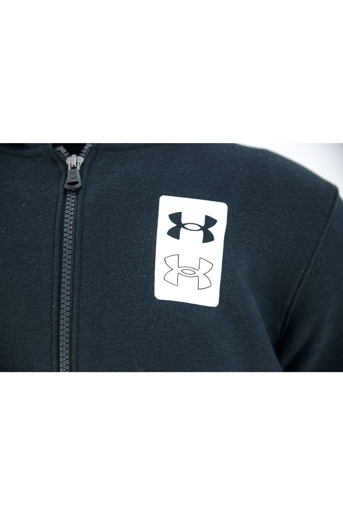 Under Armour-Hood Under Armour Rival Terry, Μαύρο, Παιδικά 5