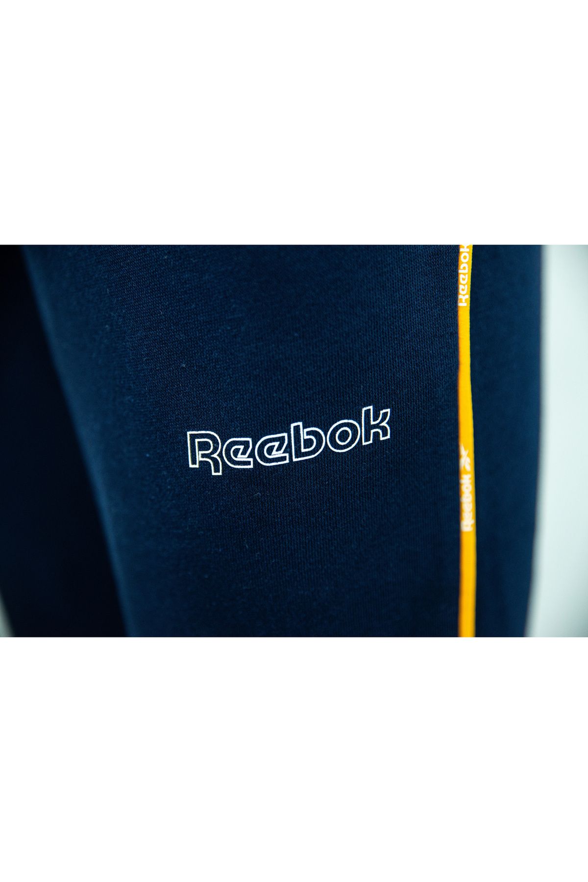 Reebok-Kalhoty Reebok Piping, Modré, Dámské 5