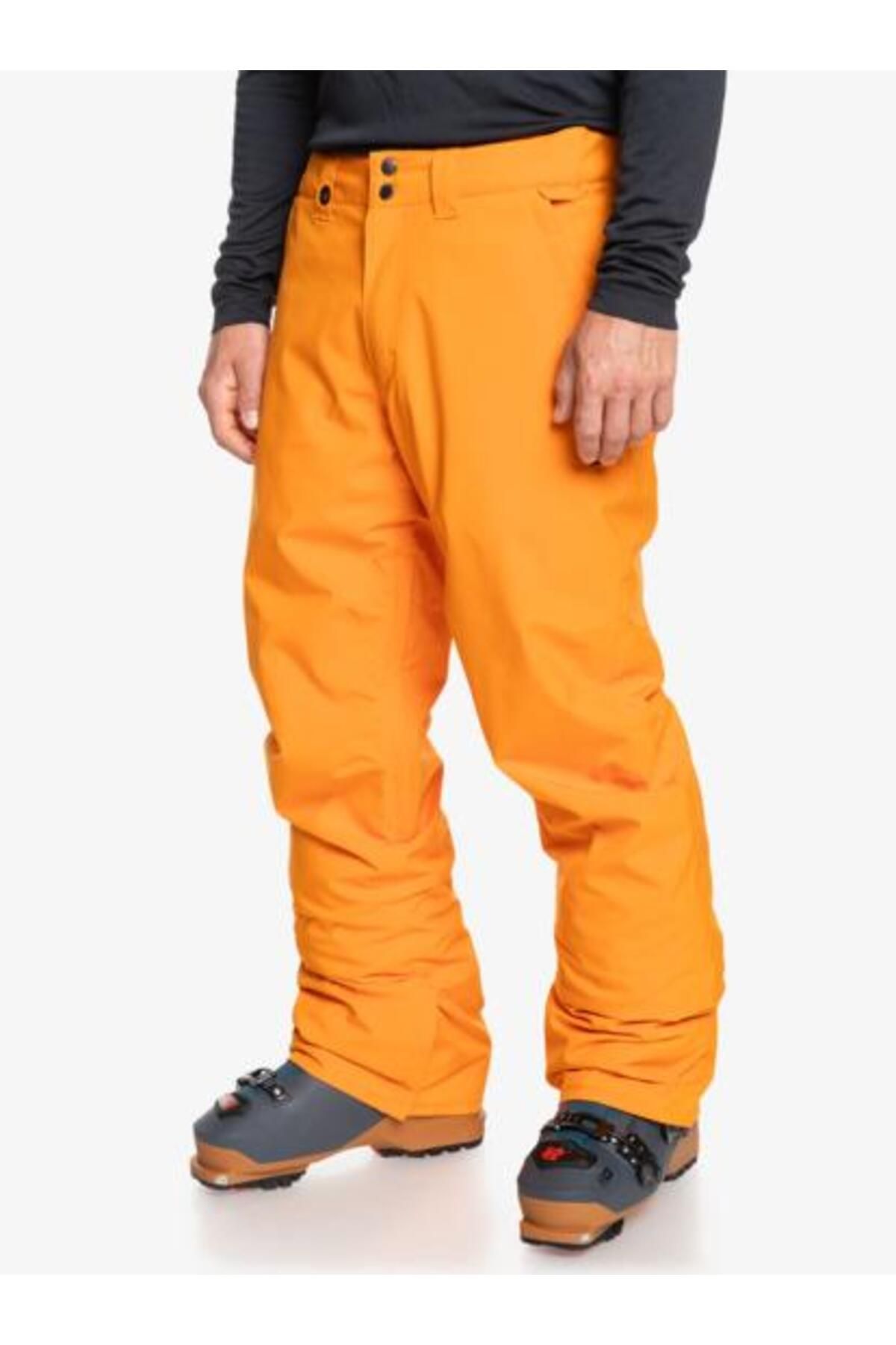 Quiksilver-Eqytp03146-4177 Orange Pepper Estate Pt Snowboard Pants 4