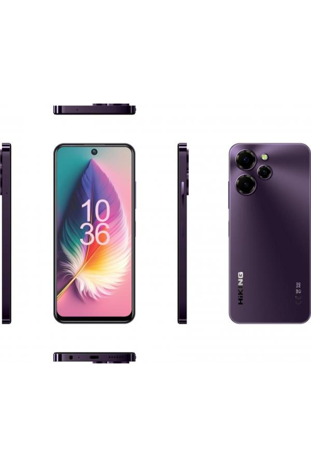 HİKİNG A45 6/128GB PURPLE (TÜRKİYE GARANTİLİ)