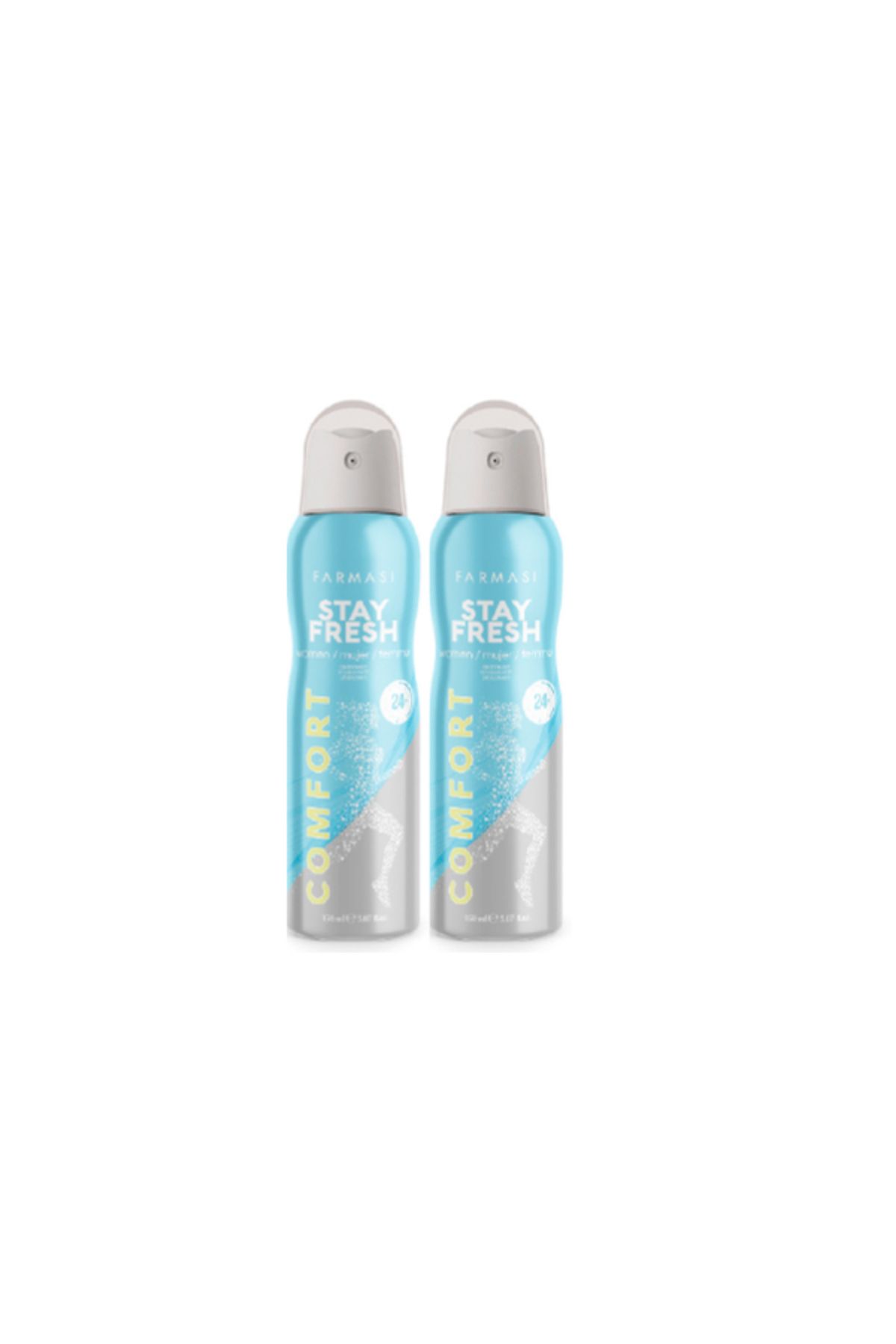 دئودورانت 2 تکه Stay Fresh Comfort برای زنان Farmasi