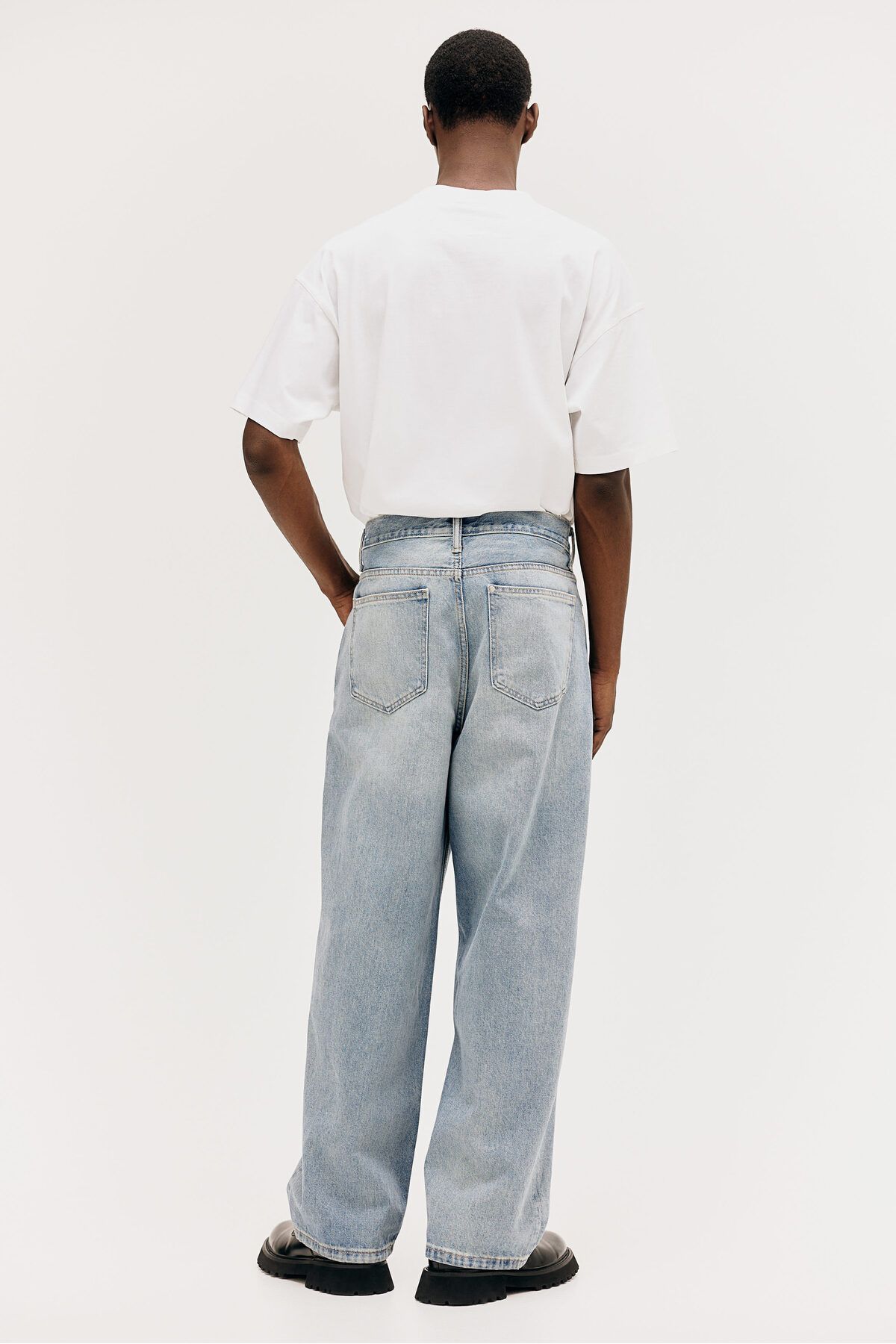 شلوار جین آبی مردانه اورجینال H M H&M