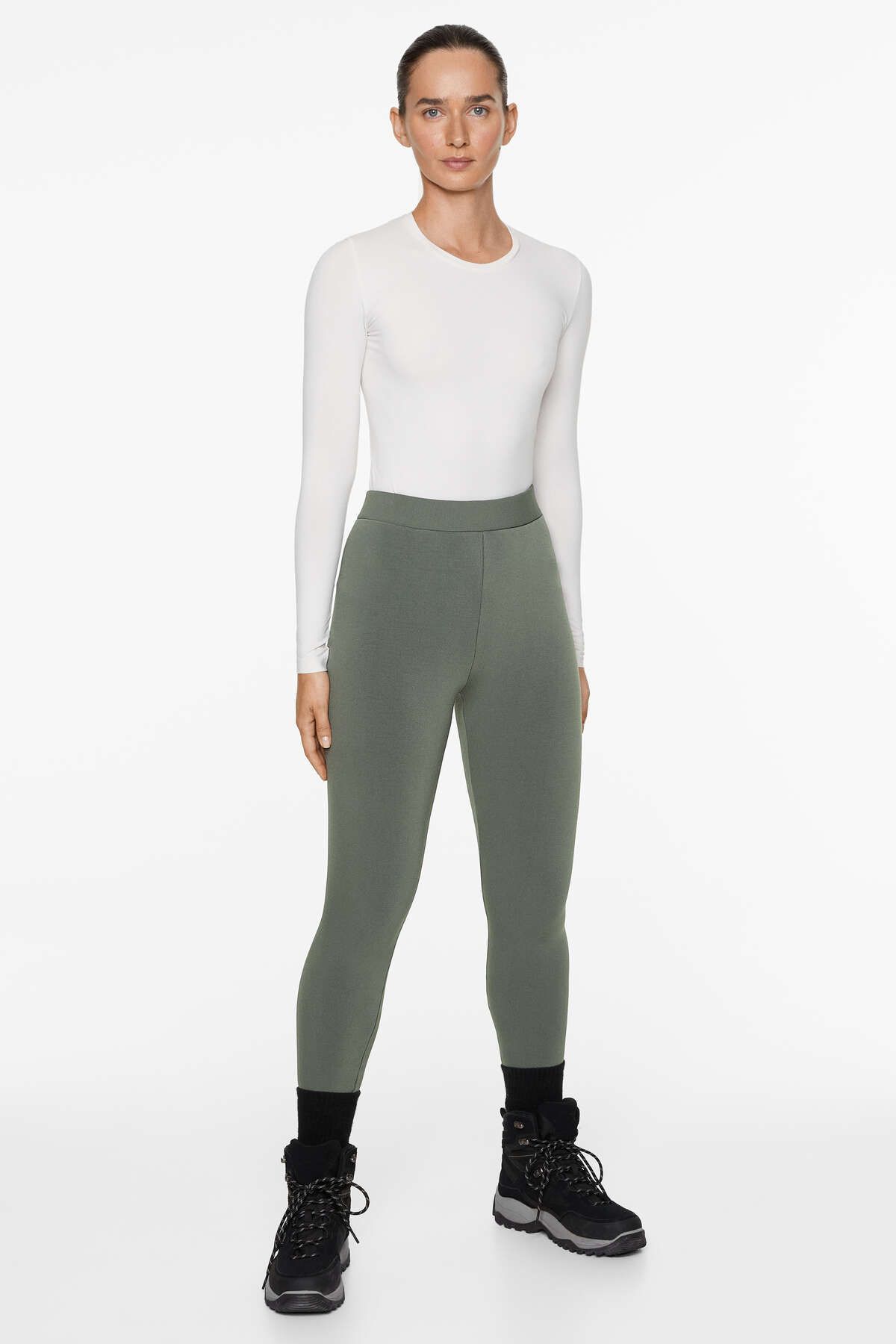 Oysho-Super-extra-warm seamless 70cm high-rise ankle-length leggings 3