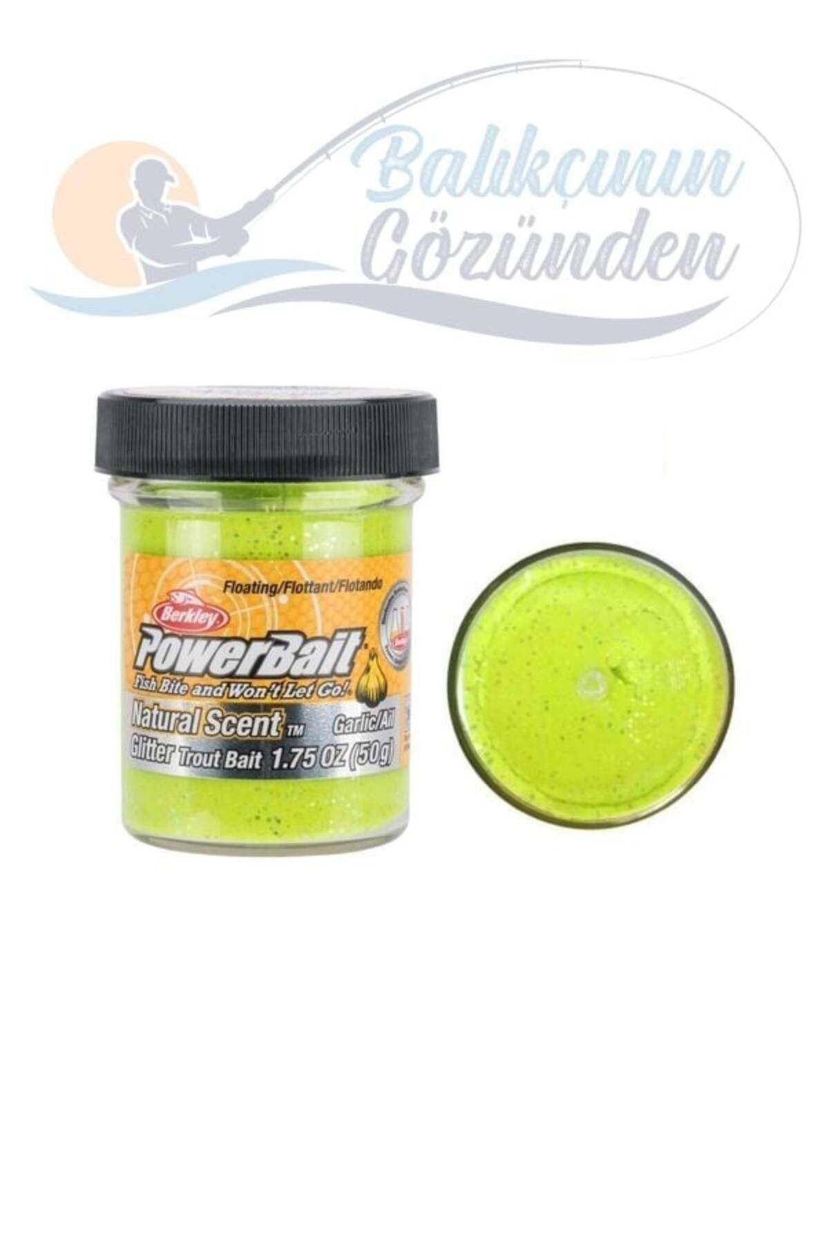 BERKLEY Powerbait Select Glitter Trout Bait Chartreuse