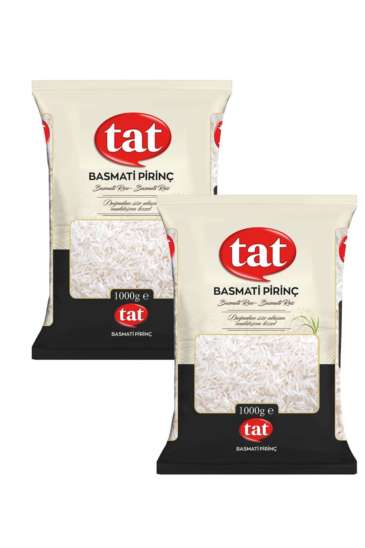 Tat Basmati Pirinç 2X1000 g 2 li Set