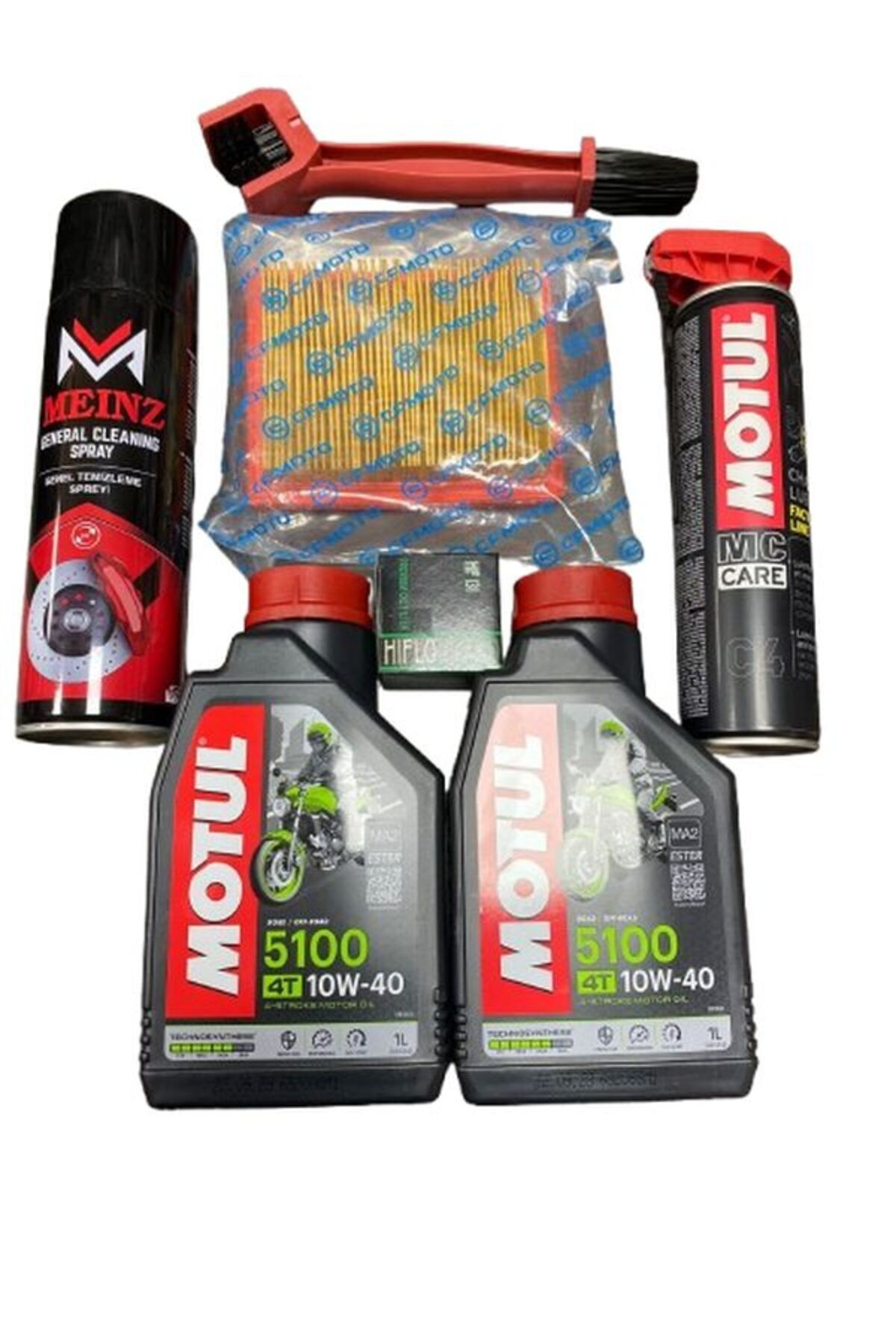 Motul SR/NK 250 Yağ Bakım ve Zincir Bakım Seti Performans Artışı ve Uzun Ömür İçin