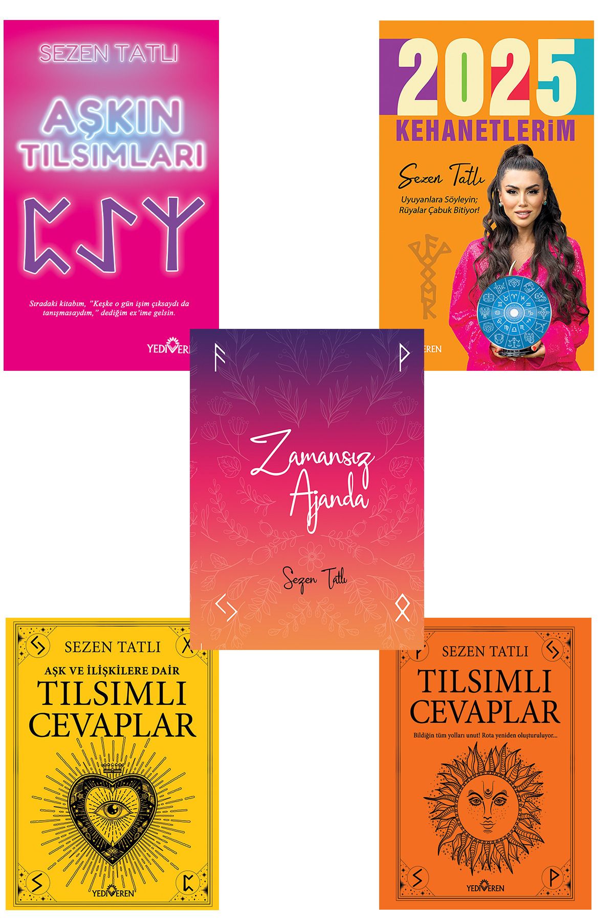 Yediveren Yayınları Sezen Tatlı 5 Kitap Takım/Yediveren