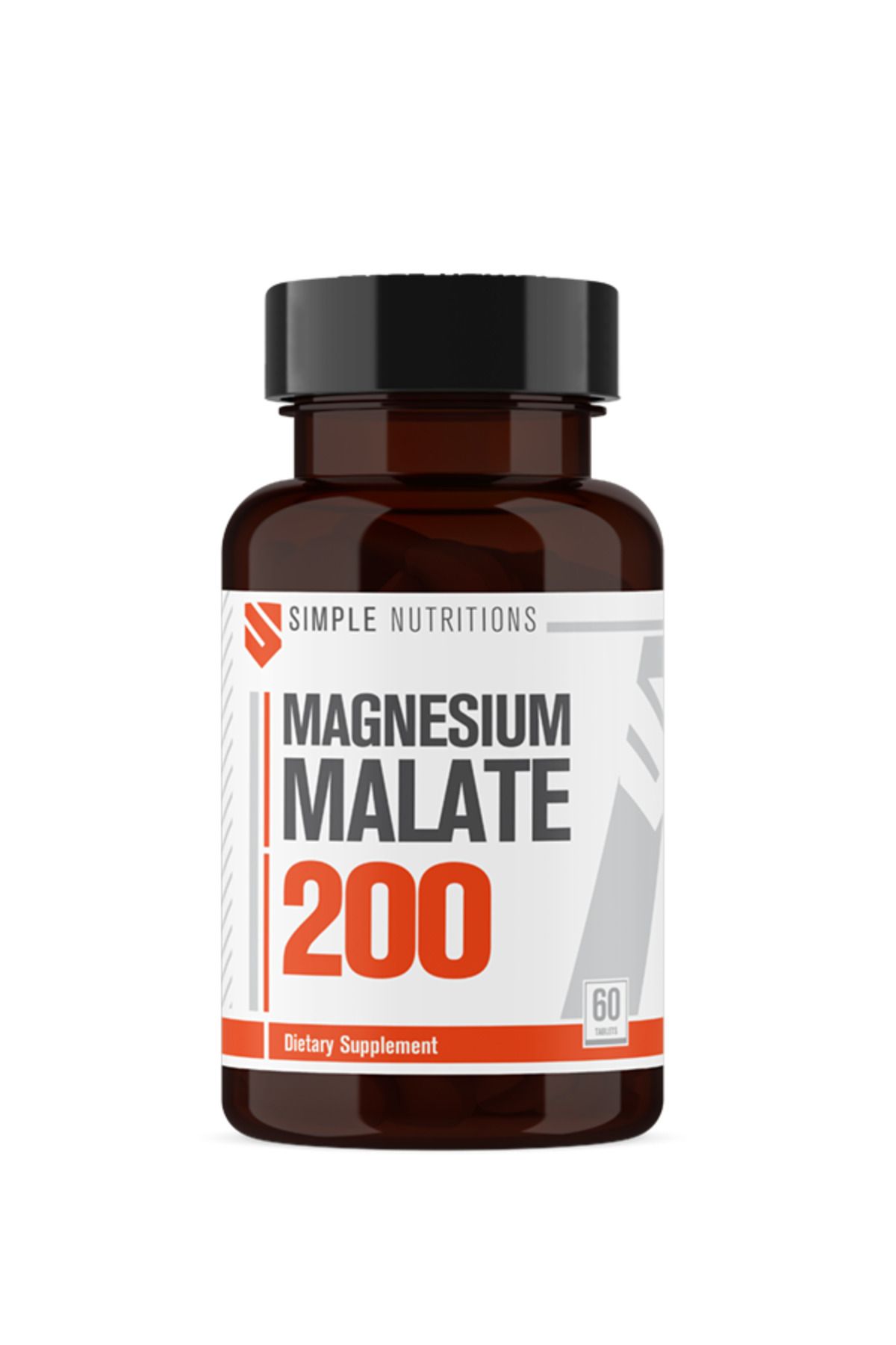 Simple Nutritions Magnesium Malate (Magnezyum Malat) 200 mg 60 Tablet