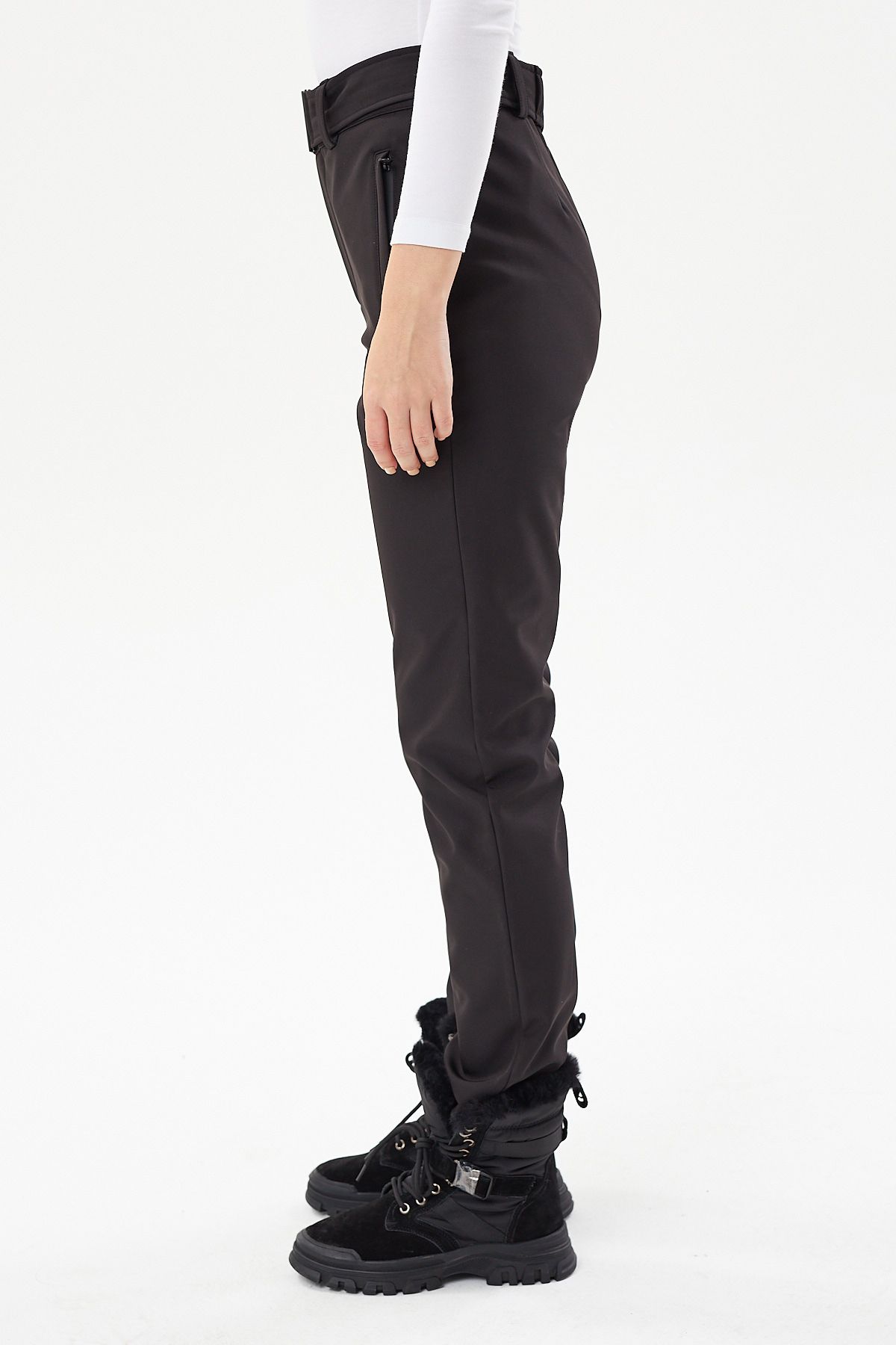 Exuma-Pantaloni de schi Softshell pentru femei 2423026 3