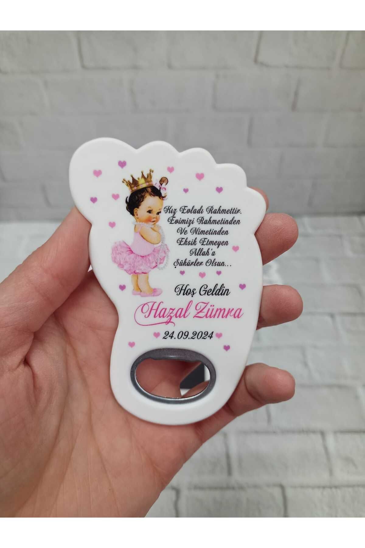 dekor artı 30 Adet Ayak Magnet Açacak Yeni Doğan, Doğum Günü, Sünnet, Nişan, Söz, Düğün Hediyelik
