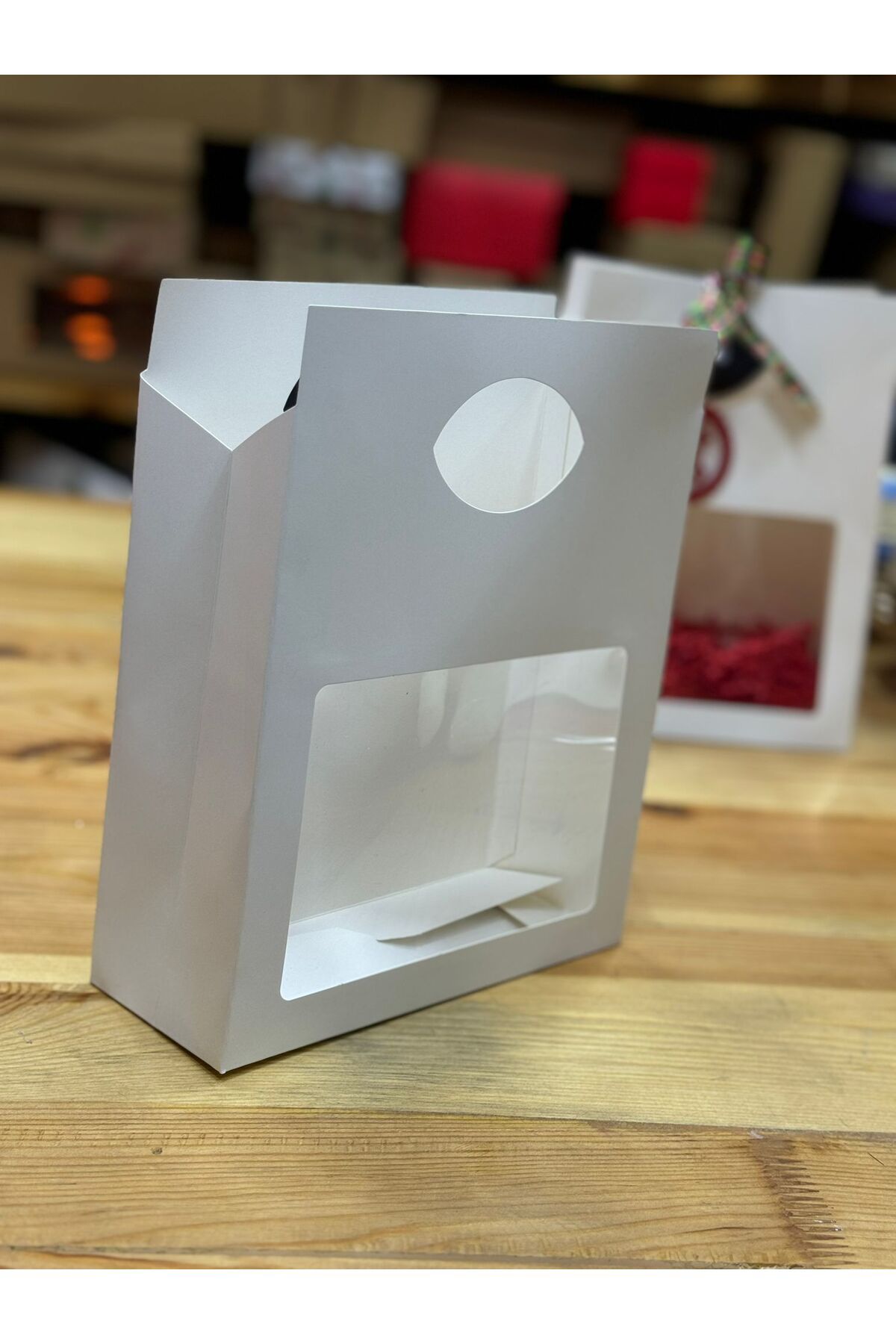demontecraft-Cardboard Box with Window Without Rope 2 Pcs Only Box 3