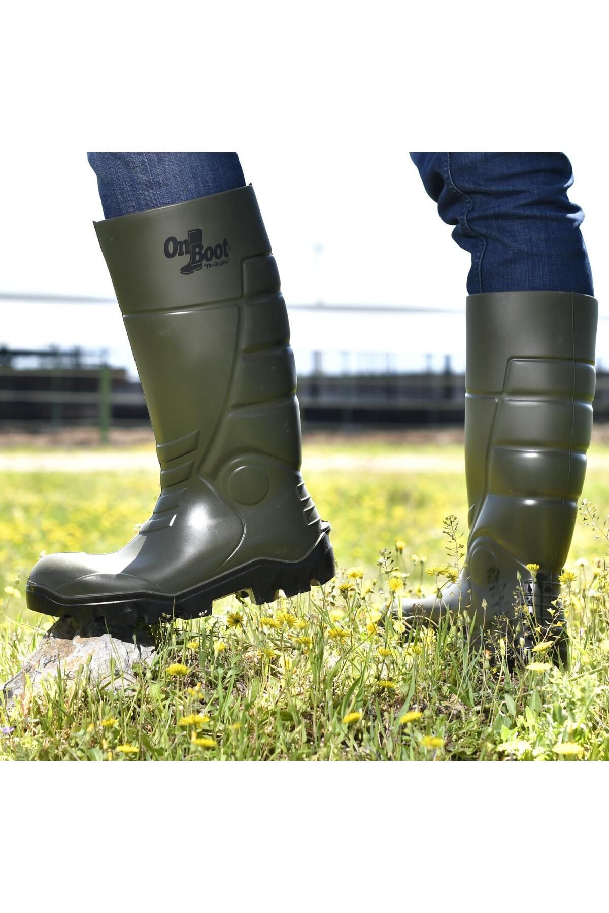 ON BOOT-Onboot Long Cold Warm Proof Work Hunting and Rain Boots - with Non-Slip Soles 1001 5