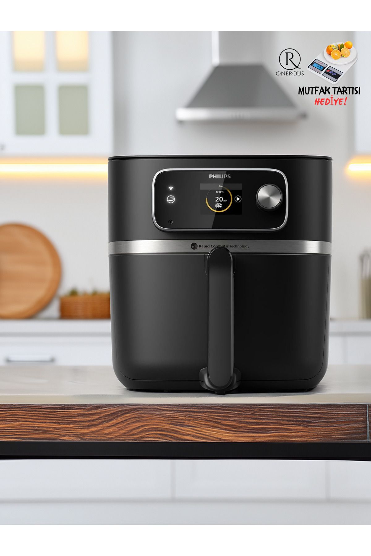 Philips Aile Boyu Airfryer Combi Xxl 8,3l Connected 22'in1 Uzaktan Bağlantılı Ultra Premium Airfryer