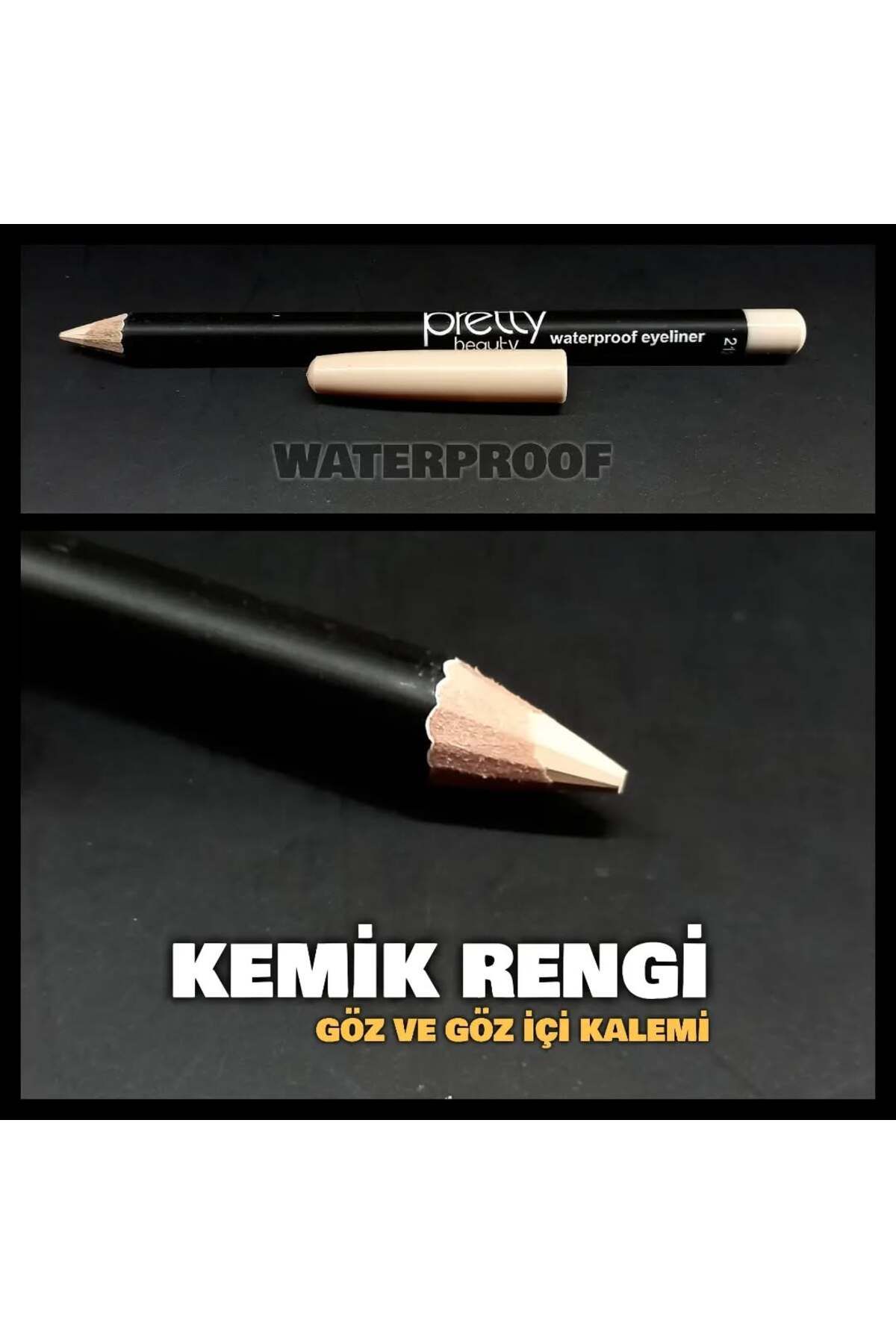 PRO 10 PRO ON Hediyeli ! Beyaz Göz Kalemi Hediyeli! Suya Dayanıklı Waterproof