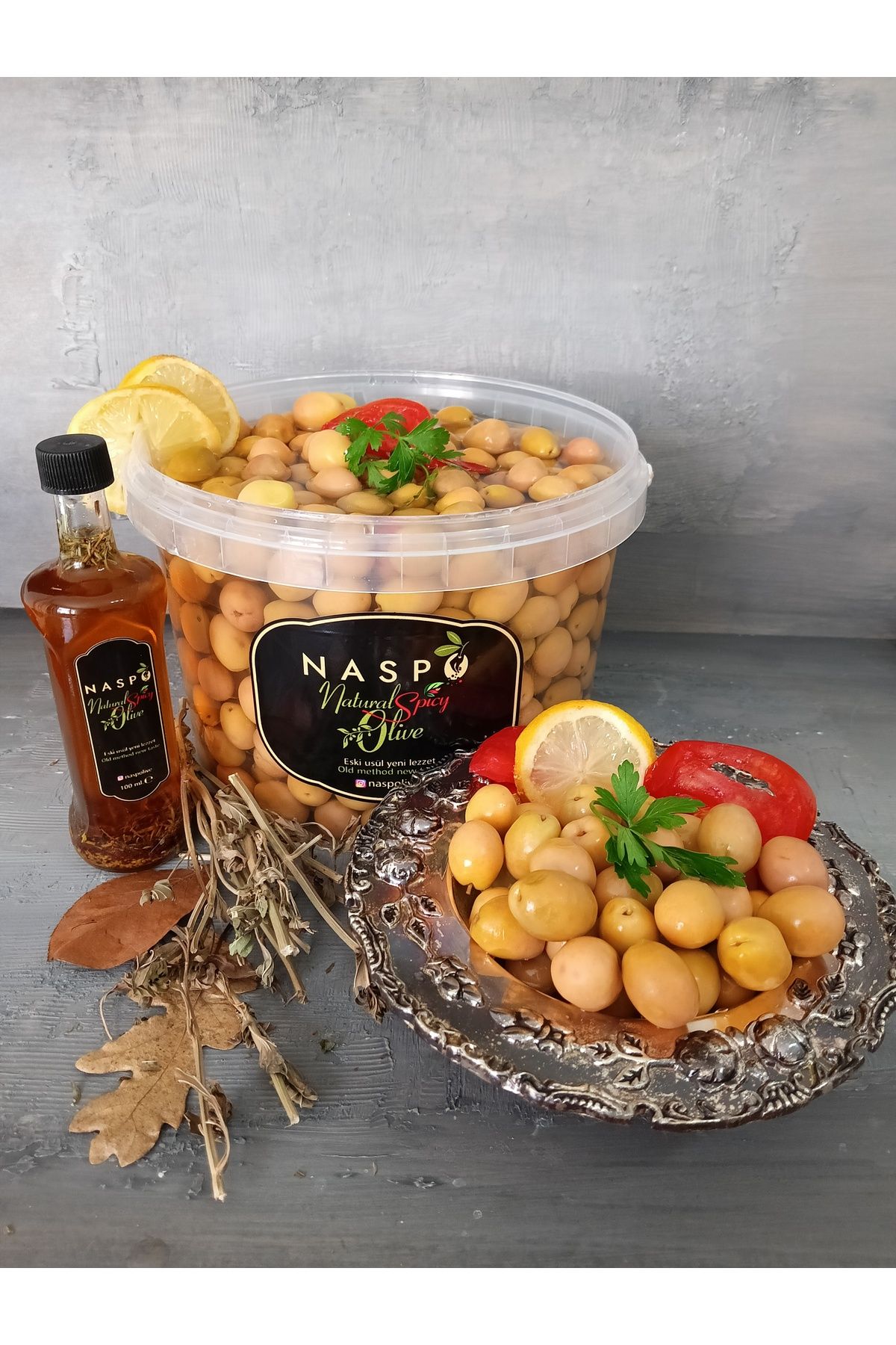 NASPO ELİT EDREMİT ÇİZİK ZEYTİN 1KG