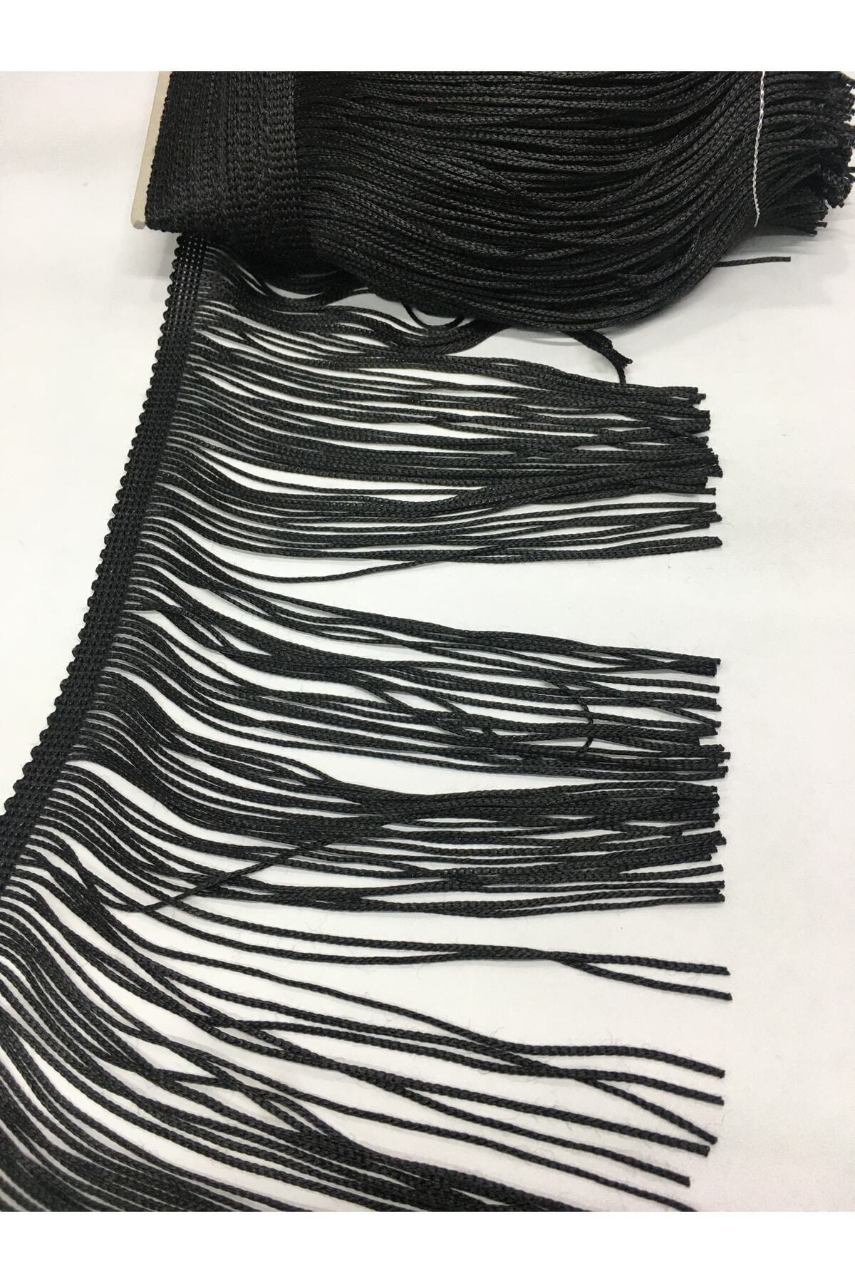 Tassel Fringe Black 15 Cm 1 Meter