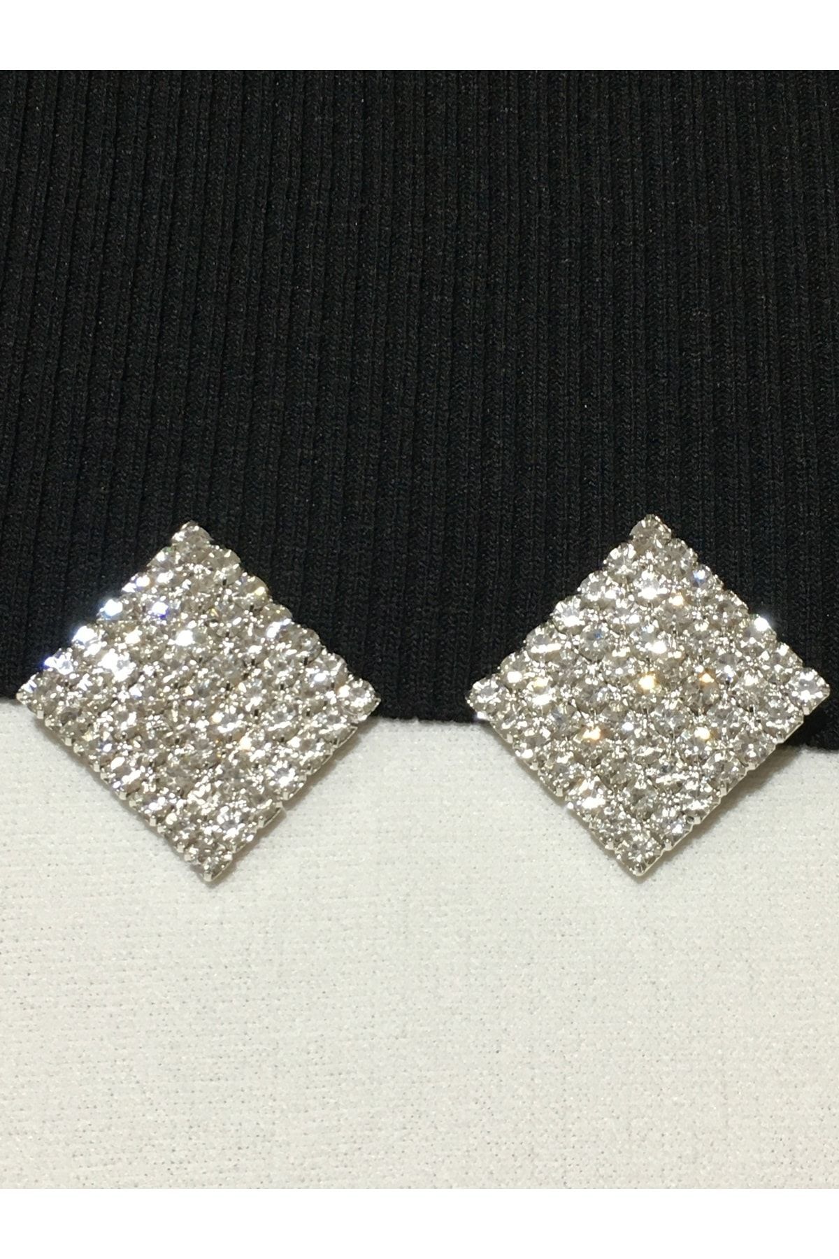 karantuhafiye-Stone Button / Crystal Stone Square Button / Set of 2 4