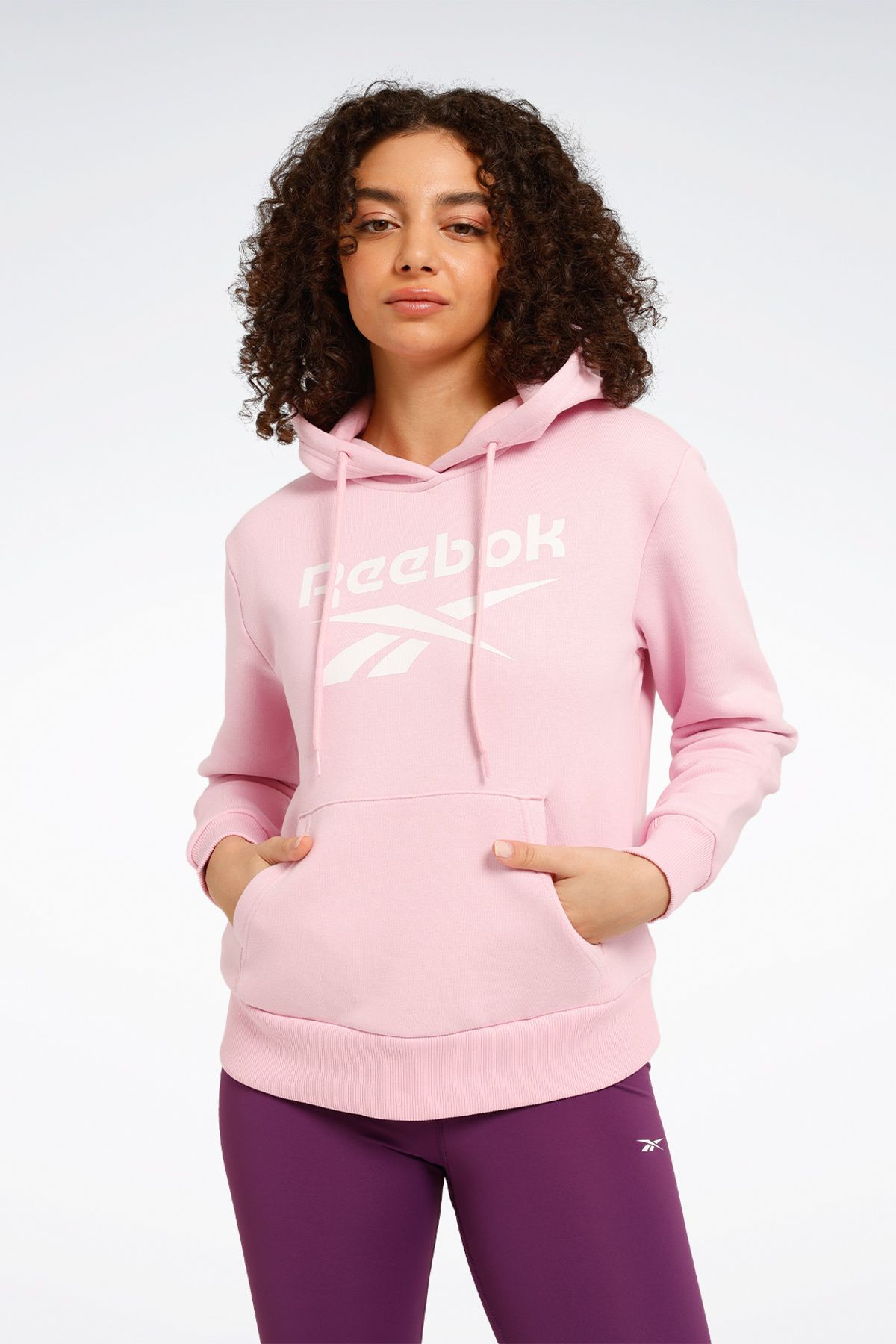 سویشرت زنانه صورتی RI BL FLEECE HOODIE