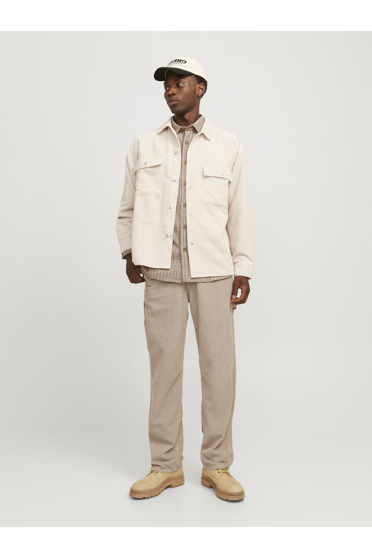 شلوار مردانه راسته فاق نرمال | جک اند جونز Jack & Jones 12260924 - تصویر 5
