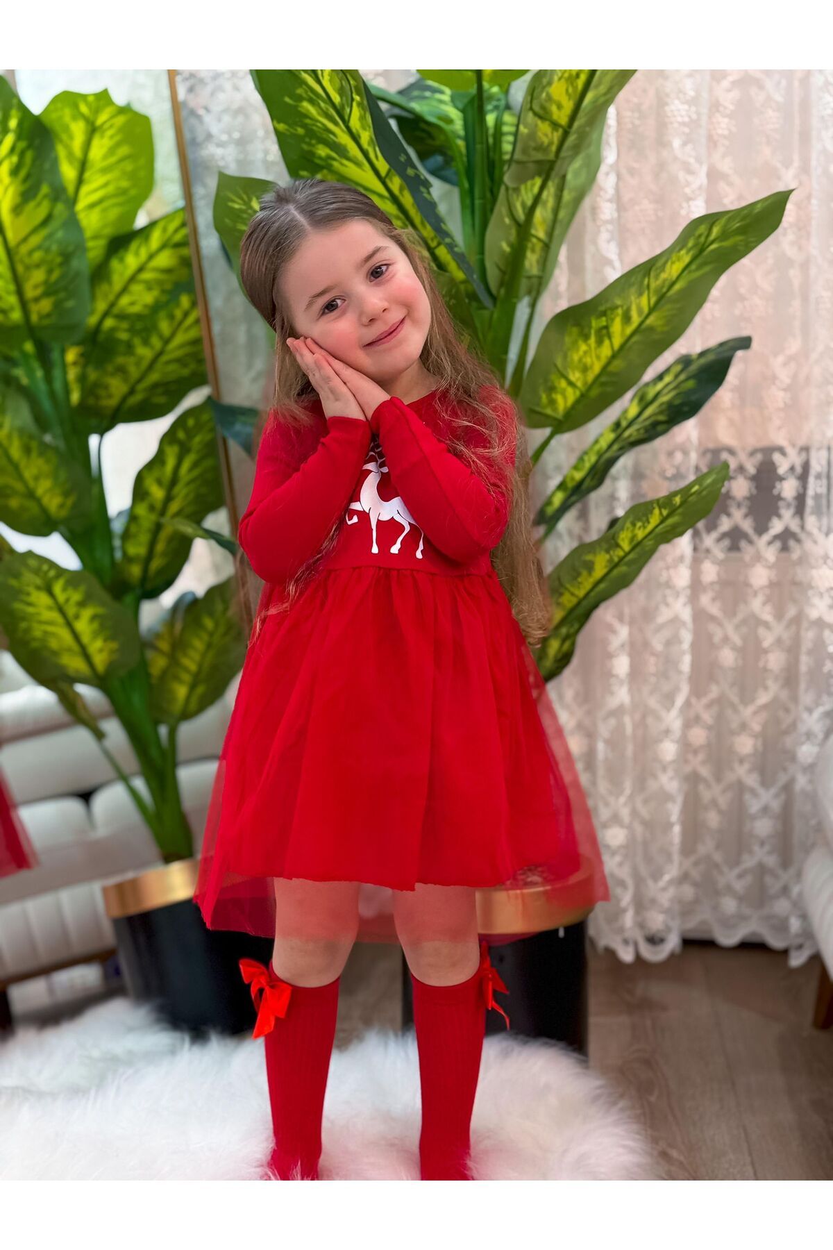 BEBEXY BUTİK-Tutu Christmas Dress Dress 3