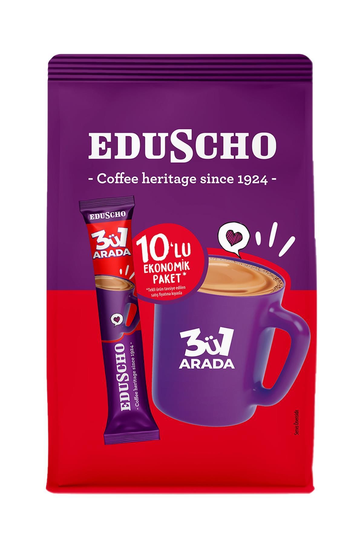 Tchibo Eduscho 3ü1 Arada 10lu Eko Paket ( 10*17,5 gr ) 175 gr