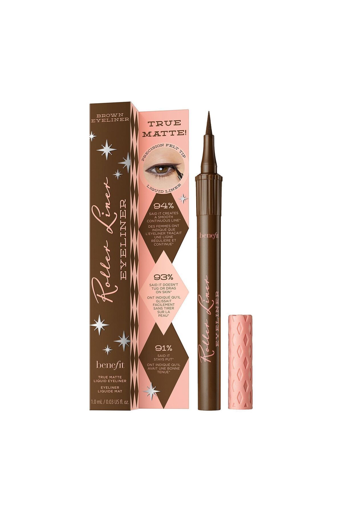 benefit cosmetics Mat Siyah Likit Eyeliner