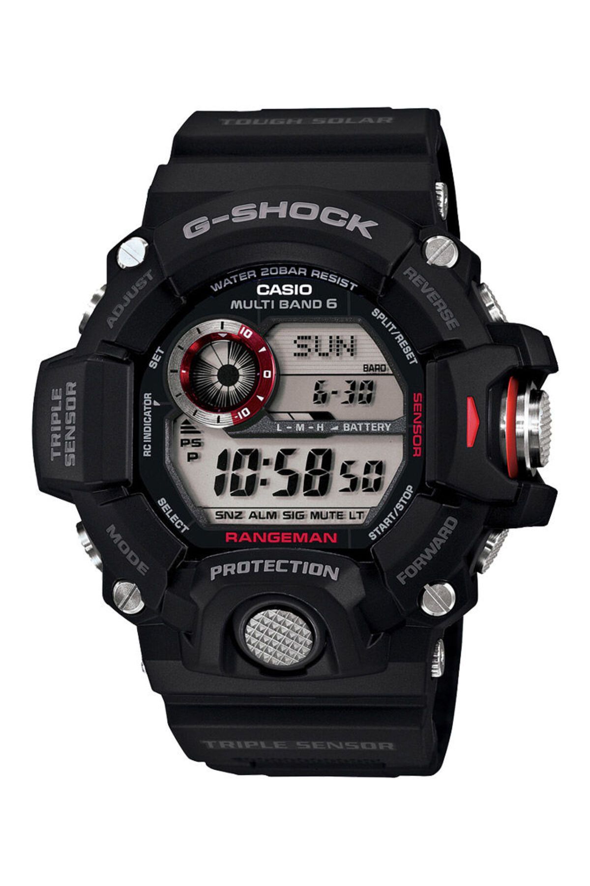 G-SHOCK-Watch - Gray - Black 1