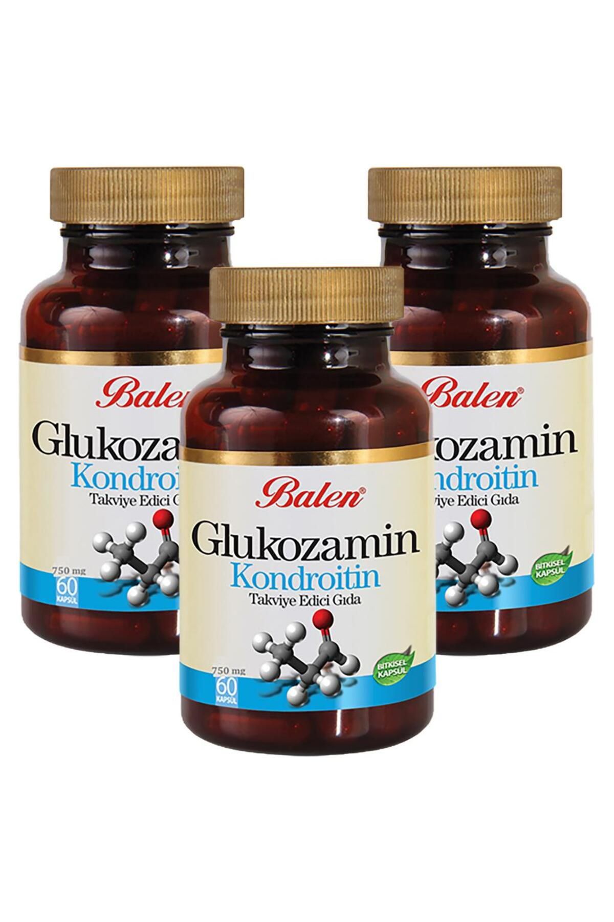 Balen Glukozamin Kondroitin 675 Mg 60 Kapsül 3 Adet