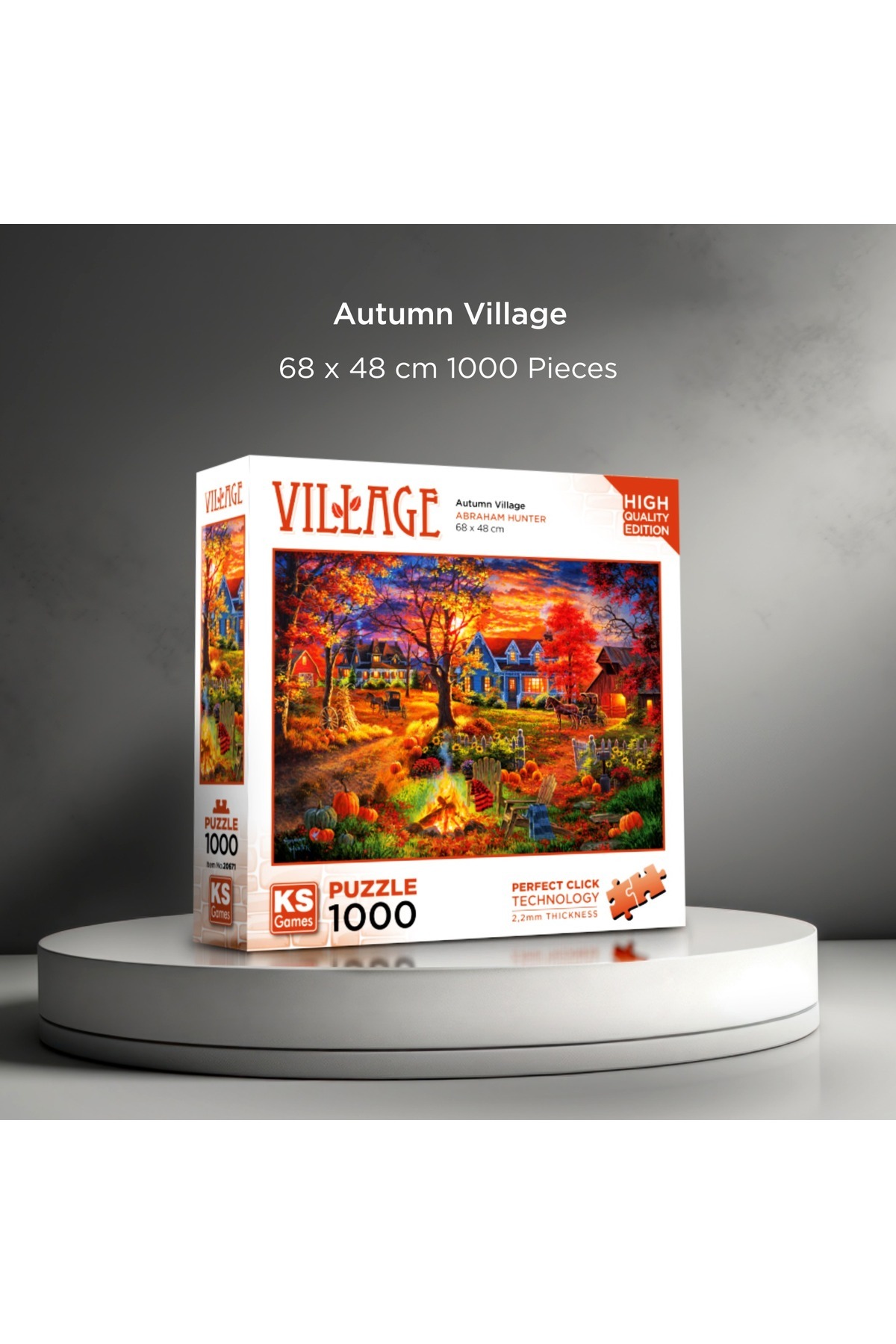Ks Games Autumn Village 1000 Parça Puzzle - Fiyatı, Yorumları