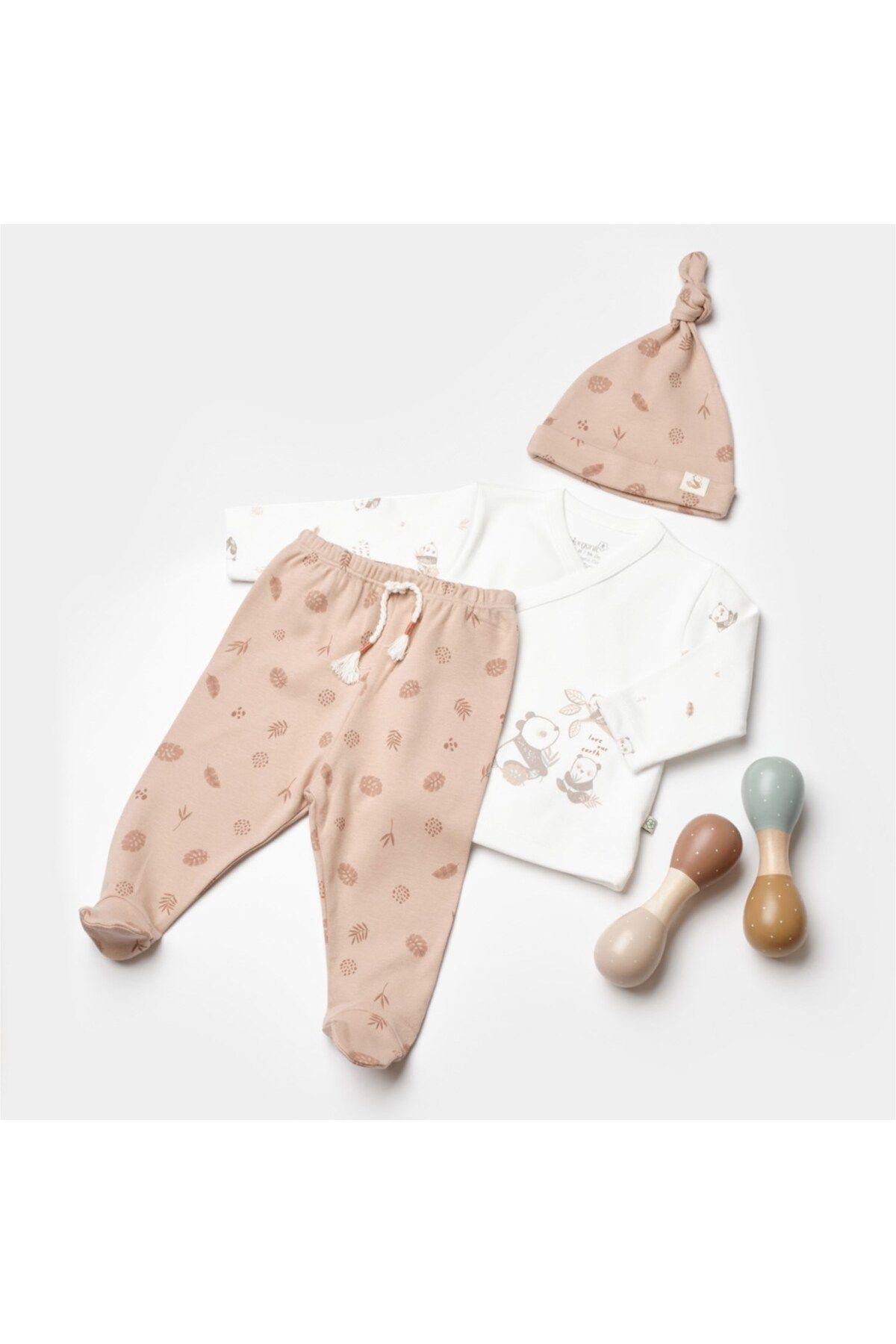 Biorganic-Love Our Eart 3-Piece Baby Set 73345 3