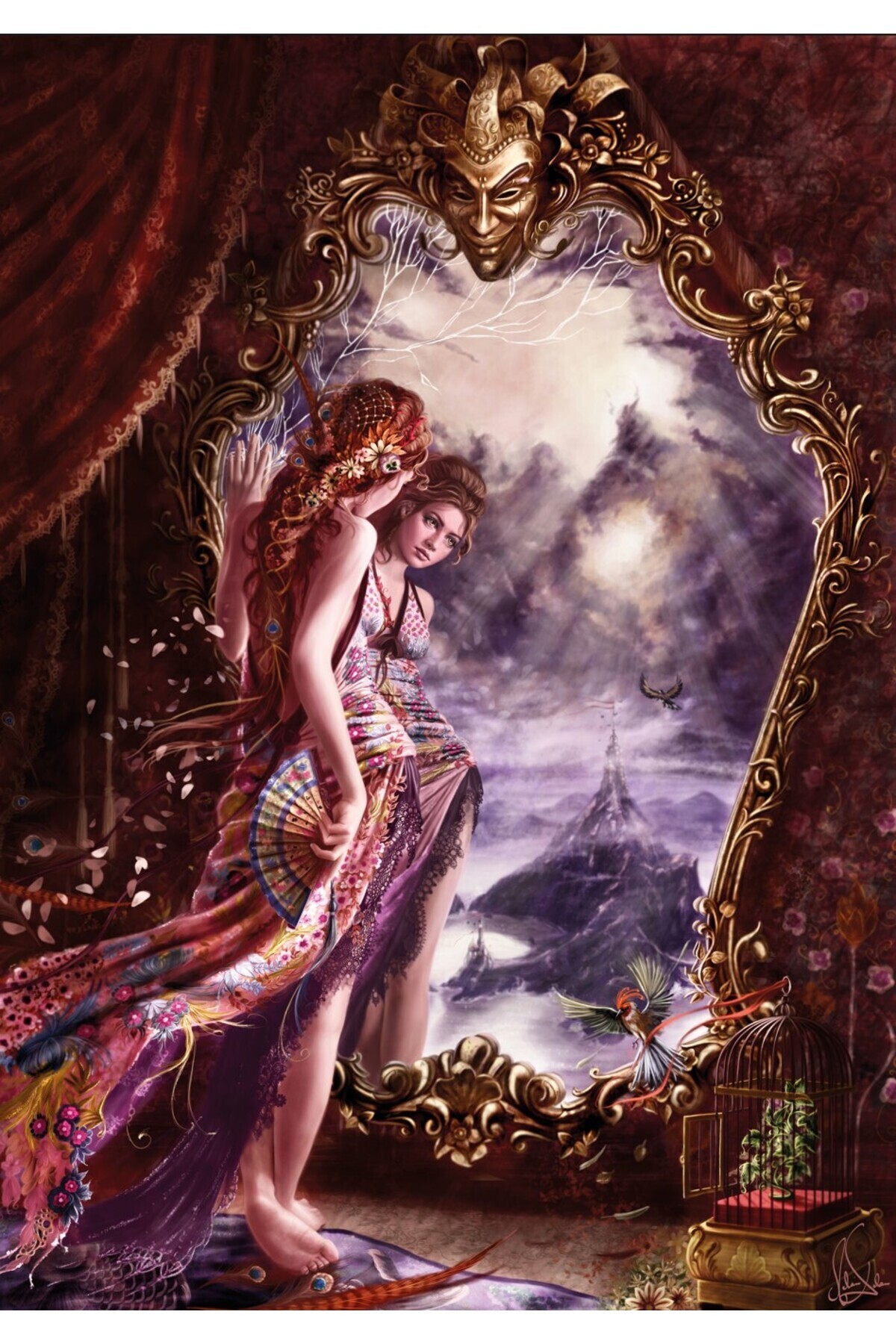 Ks Games-Puzzle 1000 Pieces Melanie Delon Hopeless Reflections 4
