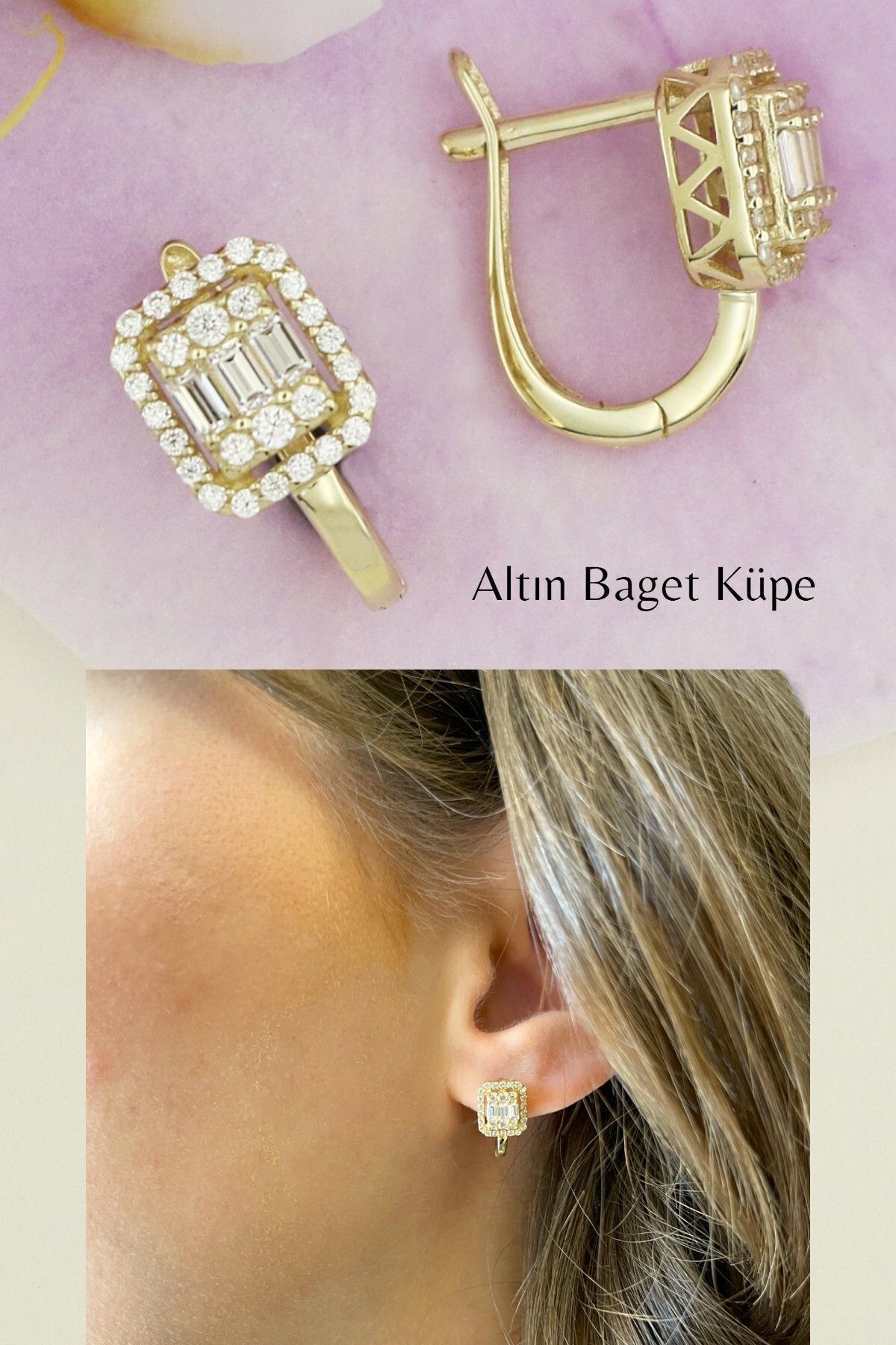 Baget Tektaş Altın Set - 6