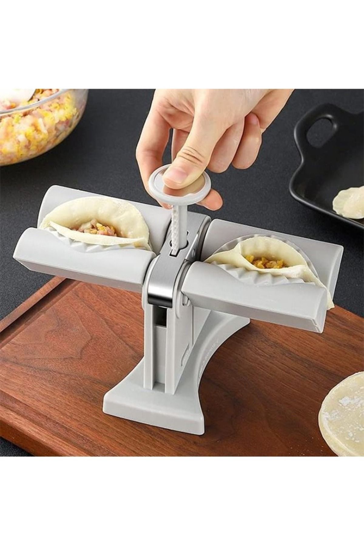 Taimi-Automatic Dumpling Maker Mould Machine Household Dumpling Maker Press Double Head 3
