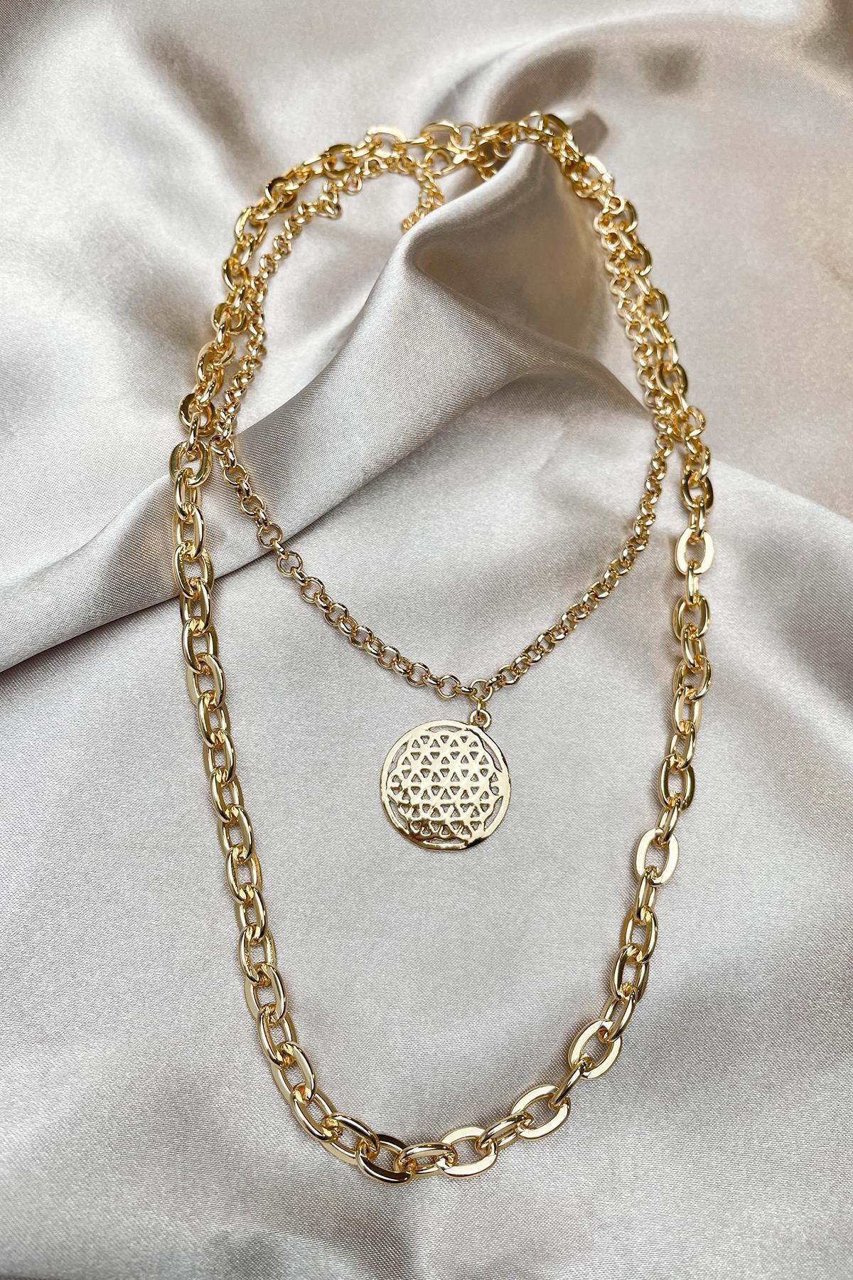 Gold Flower of Life Necklace