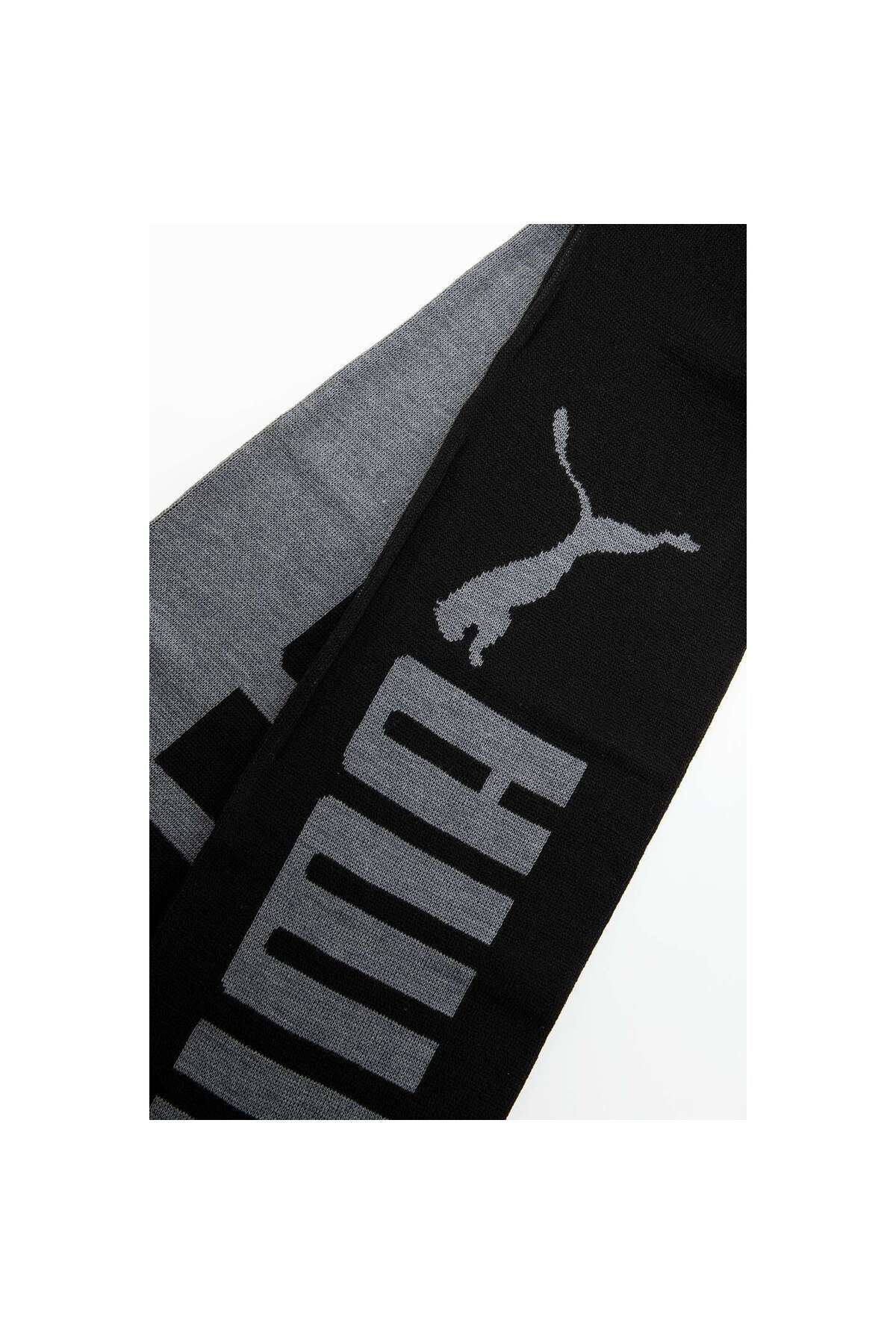 Puma-Κασκόλ Comforter Puma Knit, Μαύρο, Unisex 4