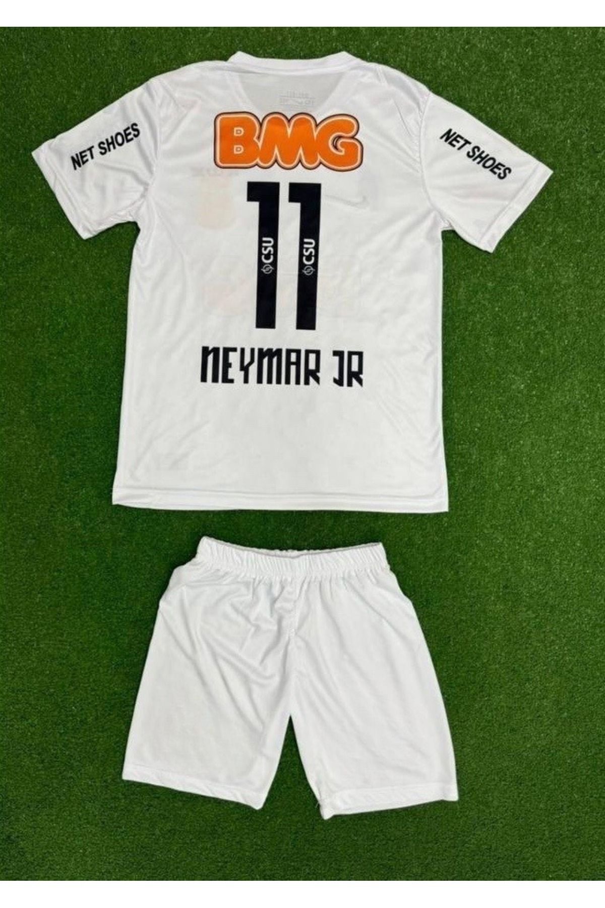 Bytrendyman Neymar Jr 11 Santos Yetişkin Ve Çocuk Nostalji Forma