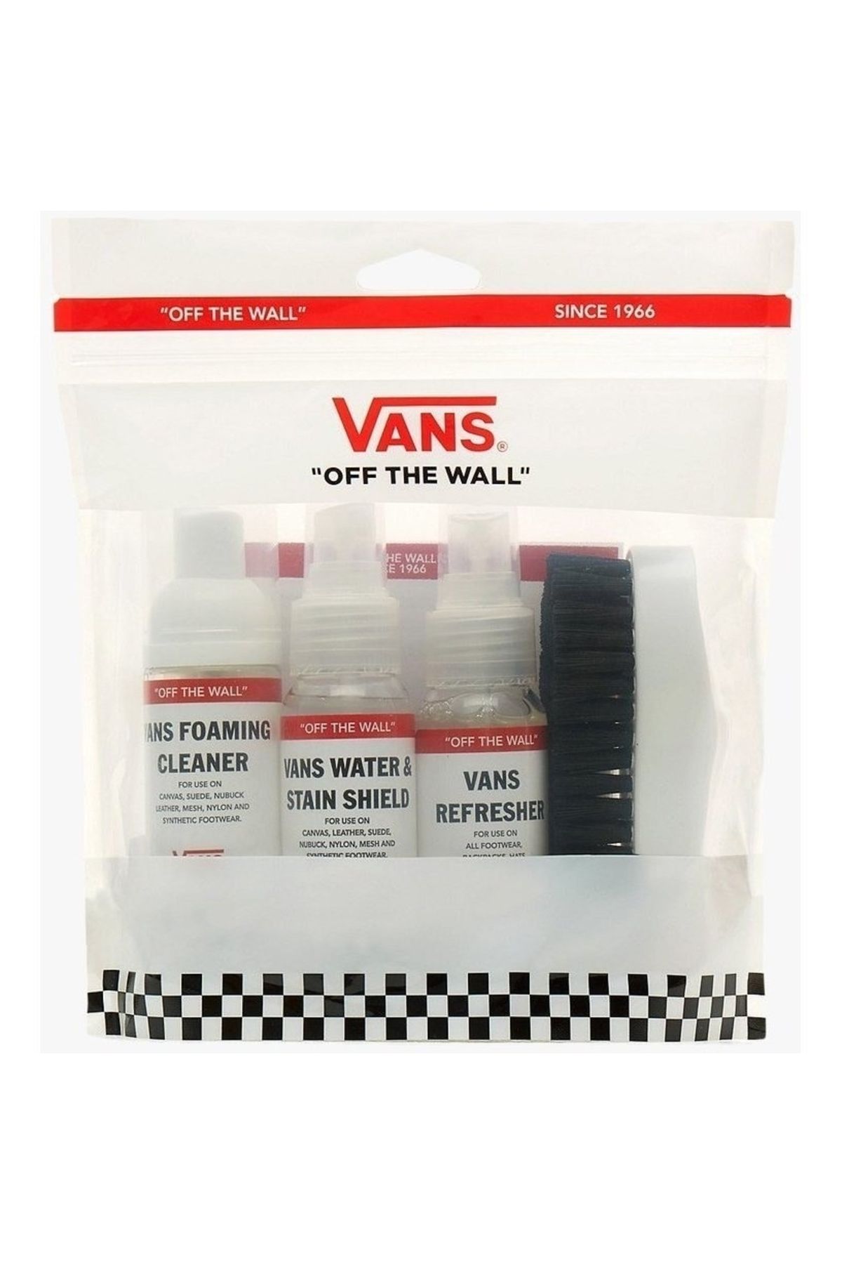 Vans-Set de îngrijire a pantofilor Vans Shoe Care Travel Kit, alb, unisex 1